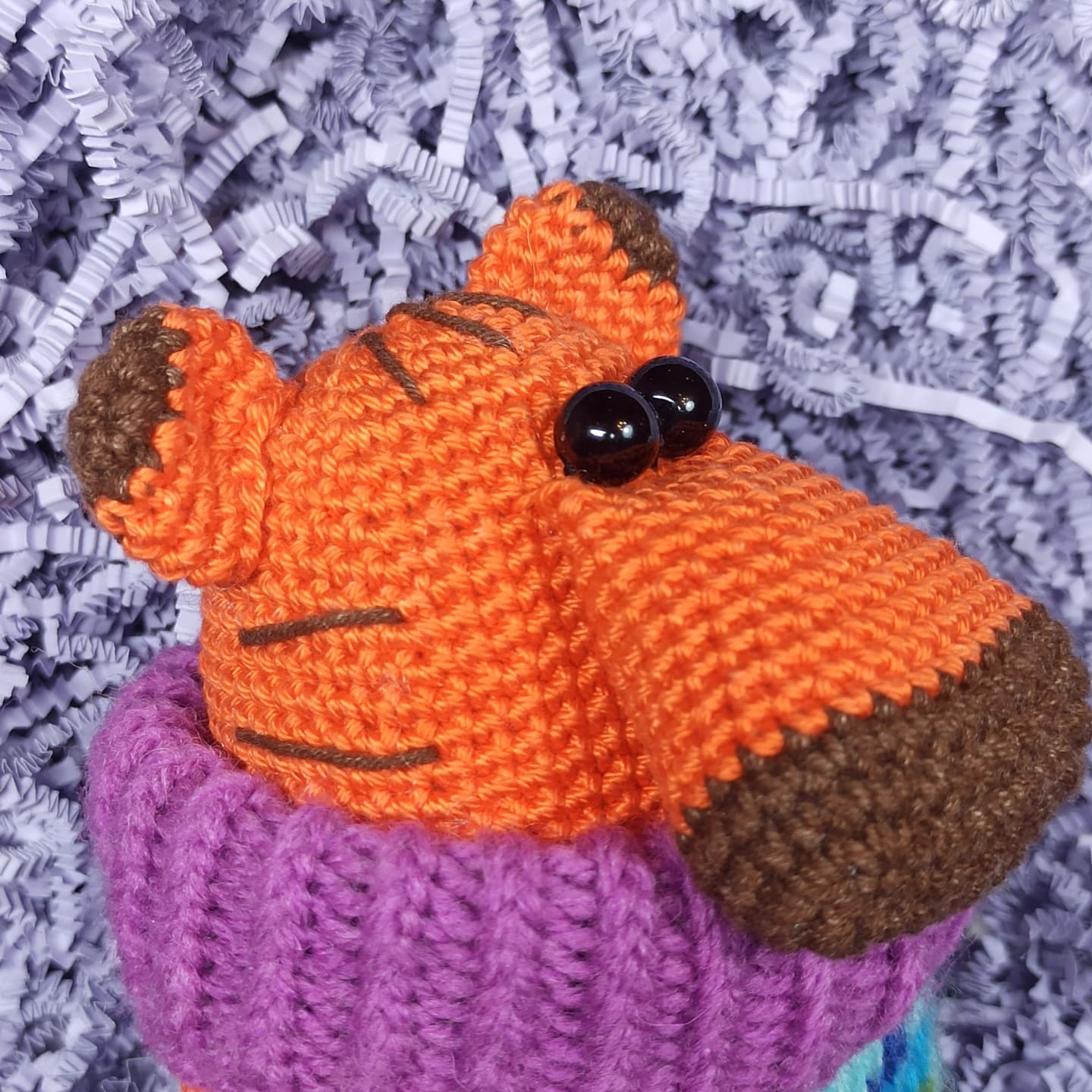 My sunshine tiger! - My, Hobby, Crochet, Knitting, Tiger, Toys, Amigurumi, Longpost