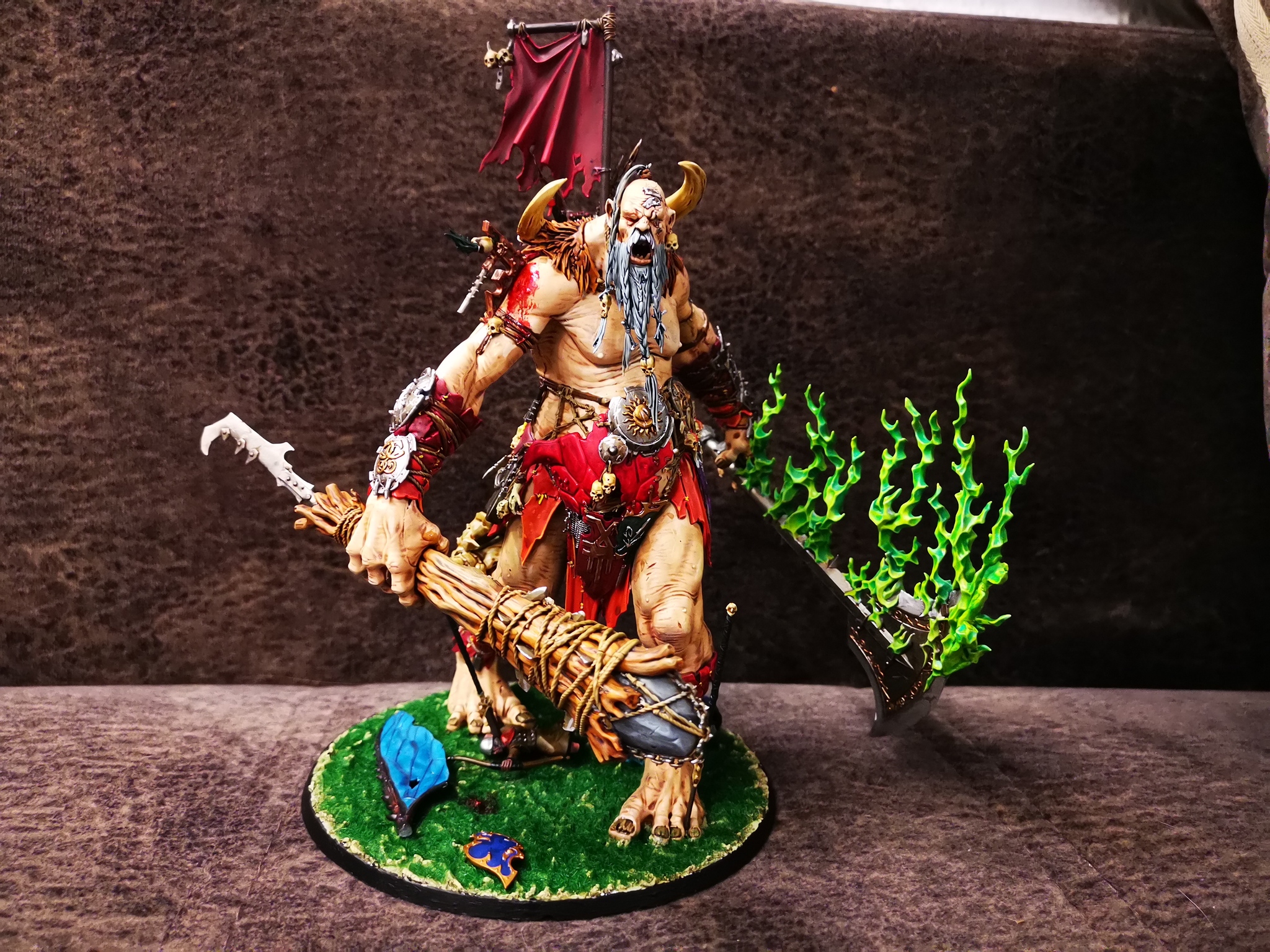 Another project completed! - My, Warhammer: age of sigmar, Warhammer, Painting miniatures, Miniature, Longpost