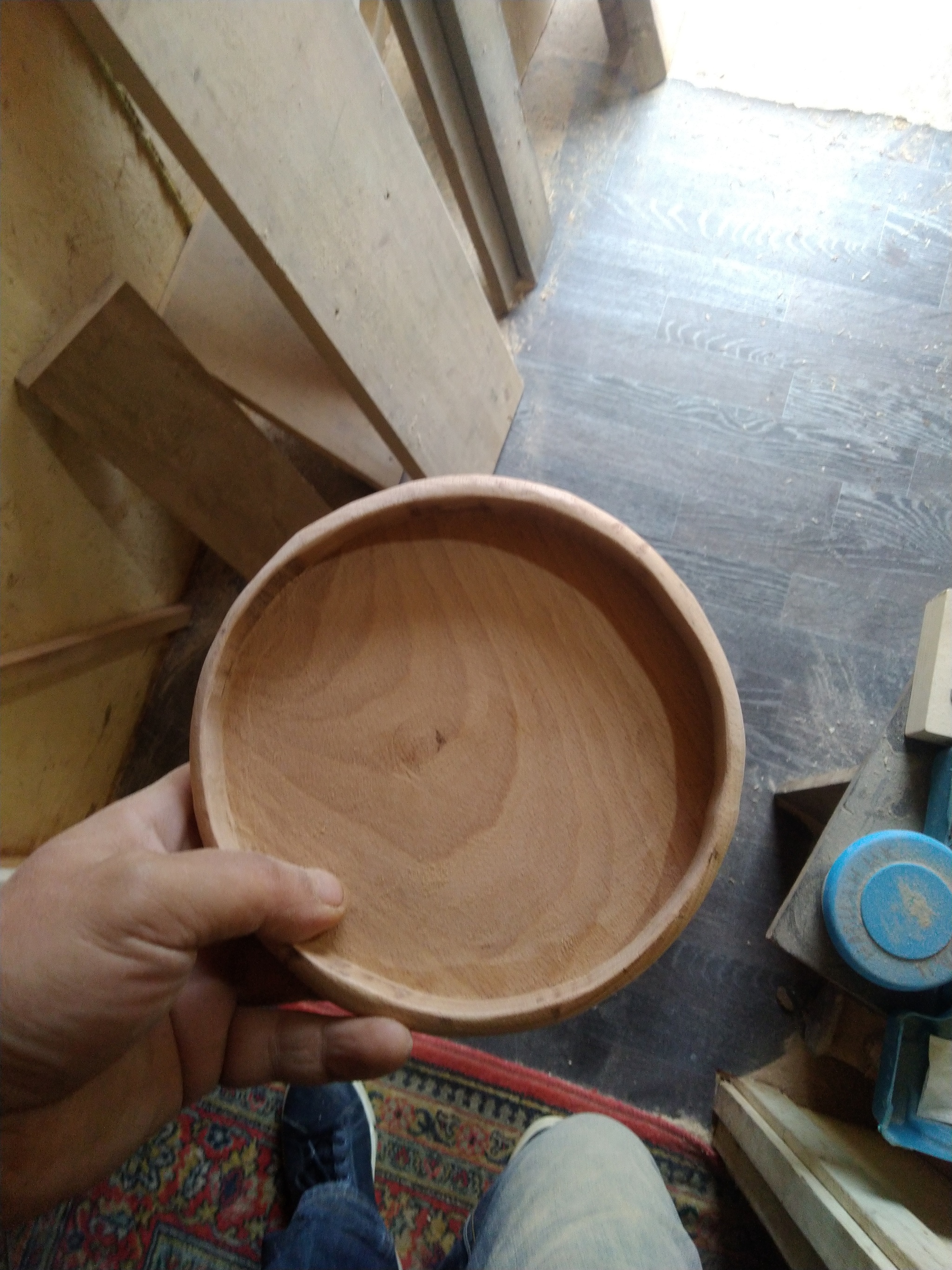 Beech plates - My, With your own hands, Homemade, Design, Kitchen, Food, Carpenter, Longpost