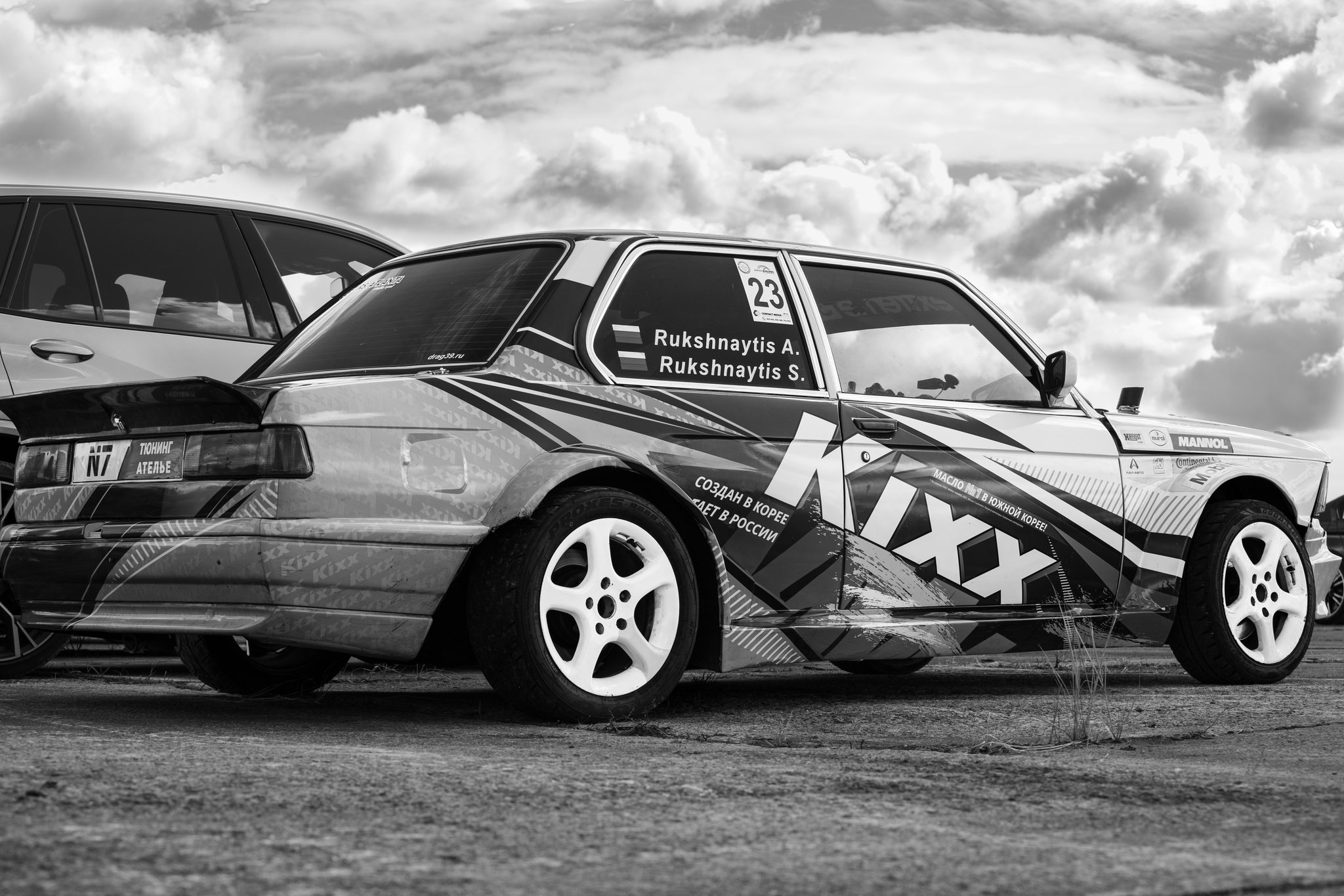 DRAG RACING Championship of the Kaliningrad Region 2021 - My, Black and white photo, Автоспорт, Kaliningrad, Auto, Bmw, Mercedes, Subaru, Zhiguli, , Volkswagen, Honda, Audi, Canon, Race, Longpost