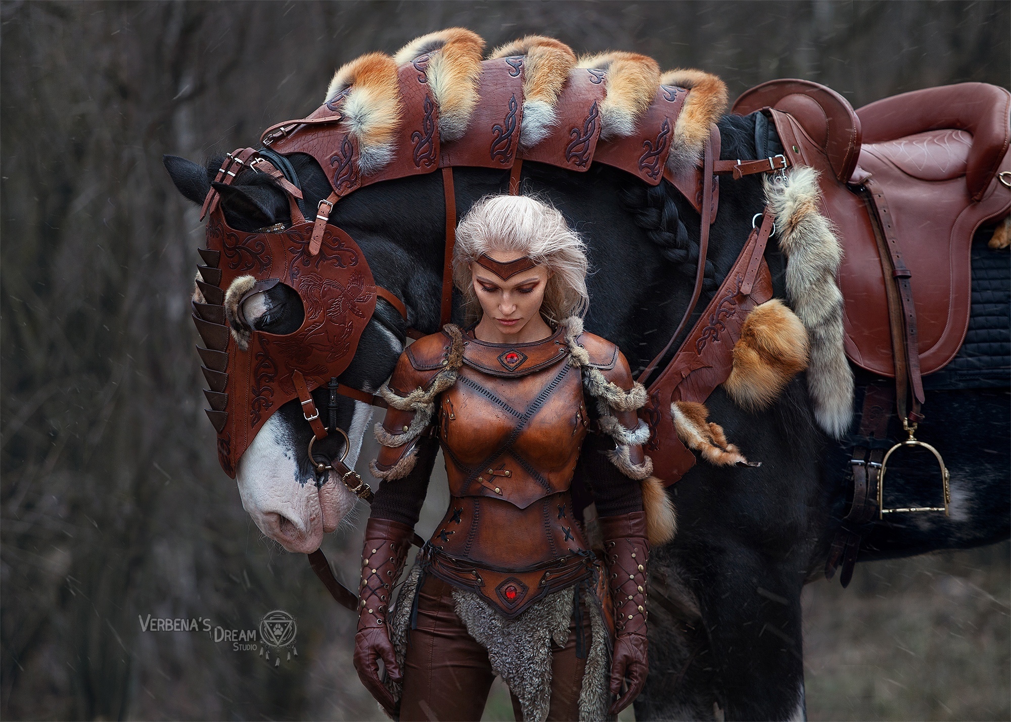 Strongly boozy! - Armor, Equipment, Women, Horses, Longpost, Daria Lefler