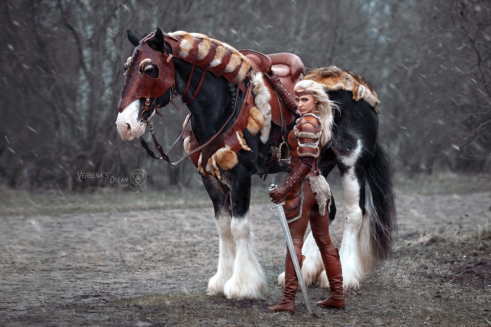 Strongly boozy! - Armor, Equipment, Women, Horses, Longpost, Daria Lefler