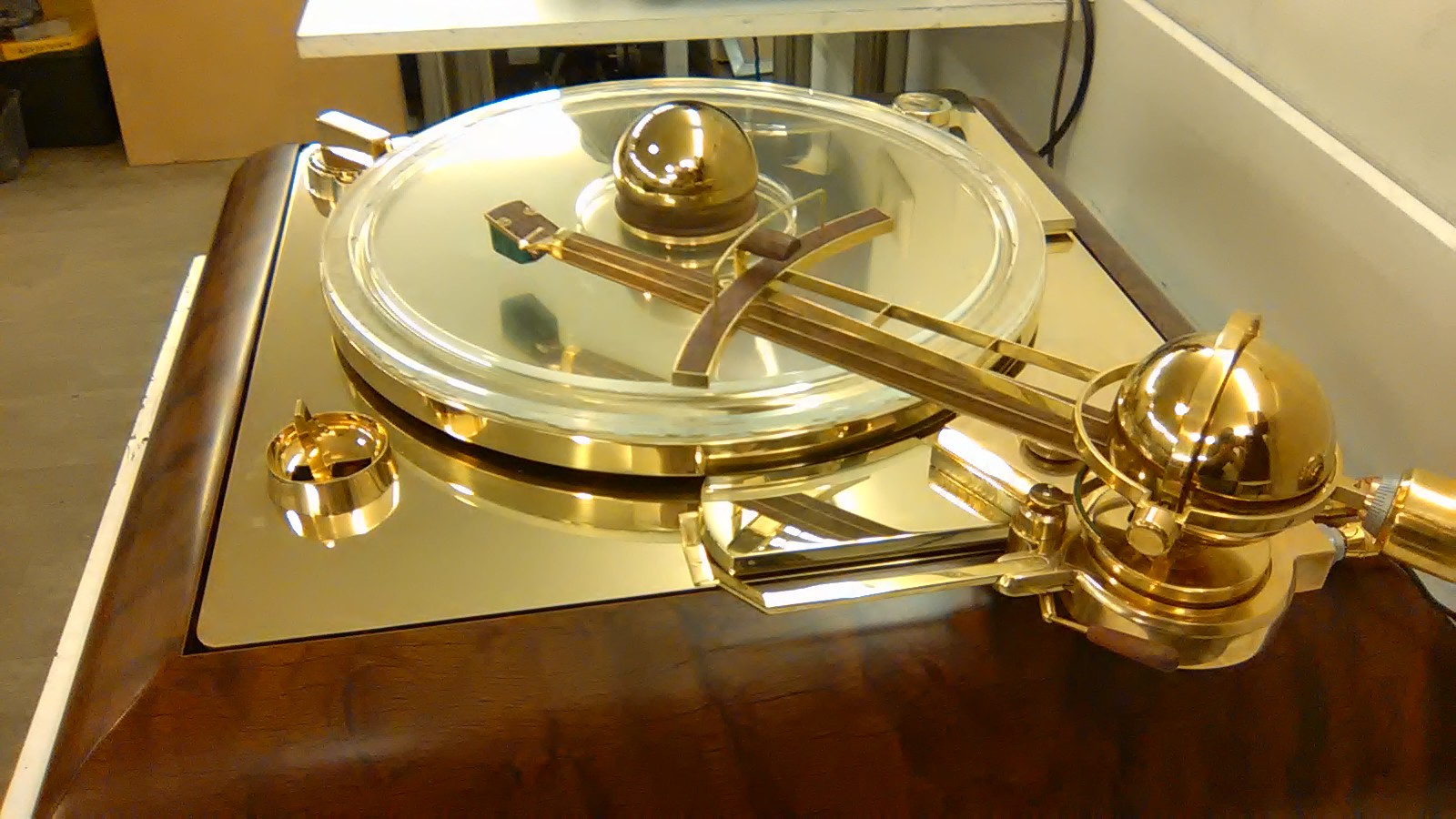 turntable - My, Vinyl, Vintage, Vinyl player, Homemade, Longpost