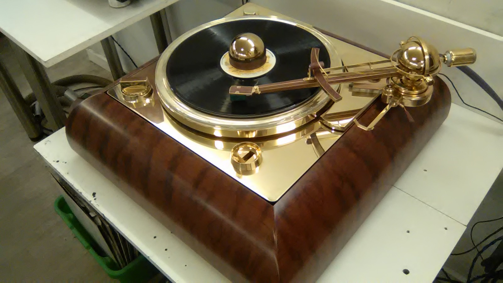 turntable - My, Vinyl, Vintage, Vinyl player, Homemade, Longpost