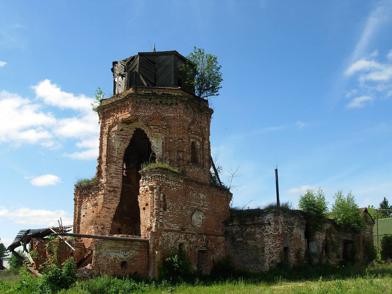 Monument of cultural heritage. under protection - My, Story, Religion, The culture, Ryazan Oblast, Temple, Church, Video, Longpost