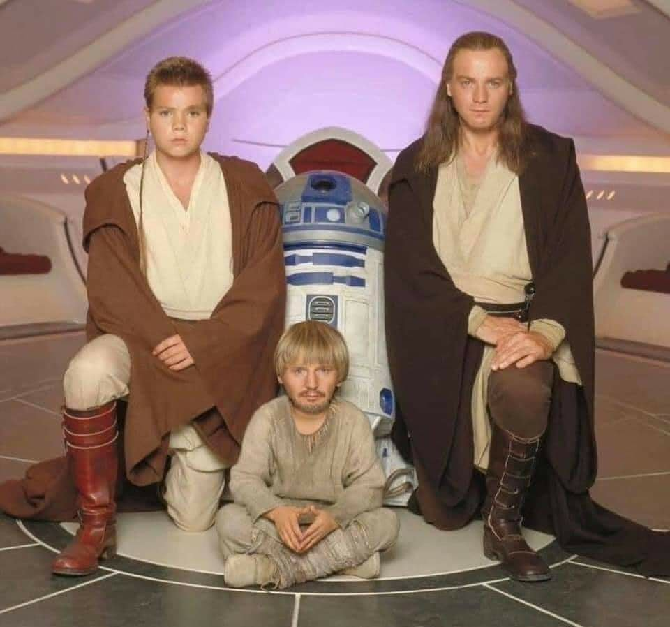 Something is wrong here - Star Wars, Obi-Wan Kenobi, Qui-Gon Genie, Anakin Skywalker, Oddities