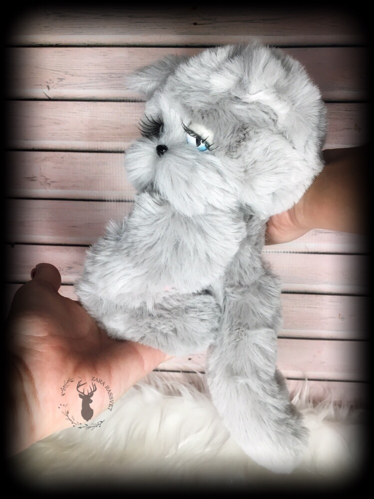 Handmade toys - My, cat, Soft toy, Teddy's friends, Handmade, For children, Presents, Needlework without process, Longpost