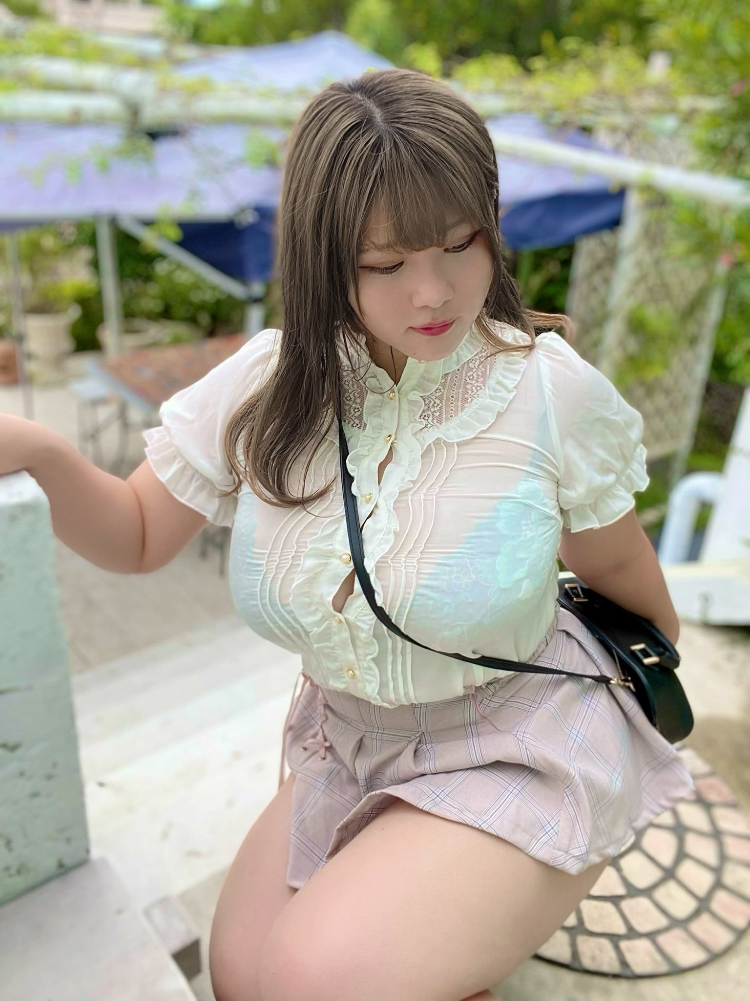 Hoshino ume - NSFW, Girls, Asian, Japanese, Erotic, Underwear, Fullness, Booty, Boobs, , School uniform, Longpost