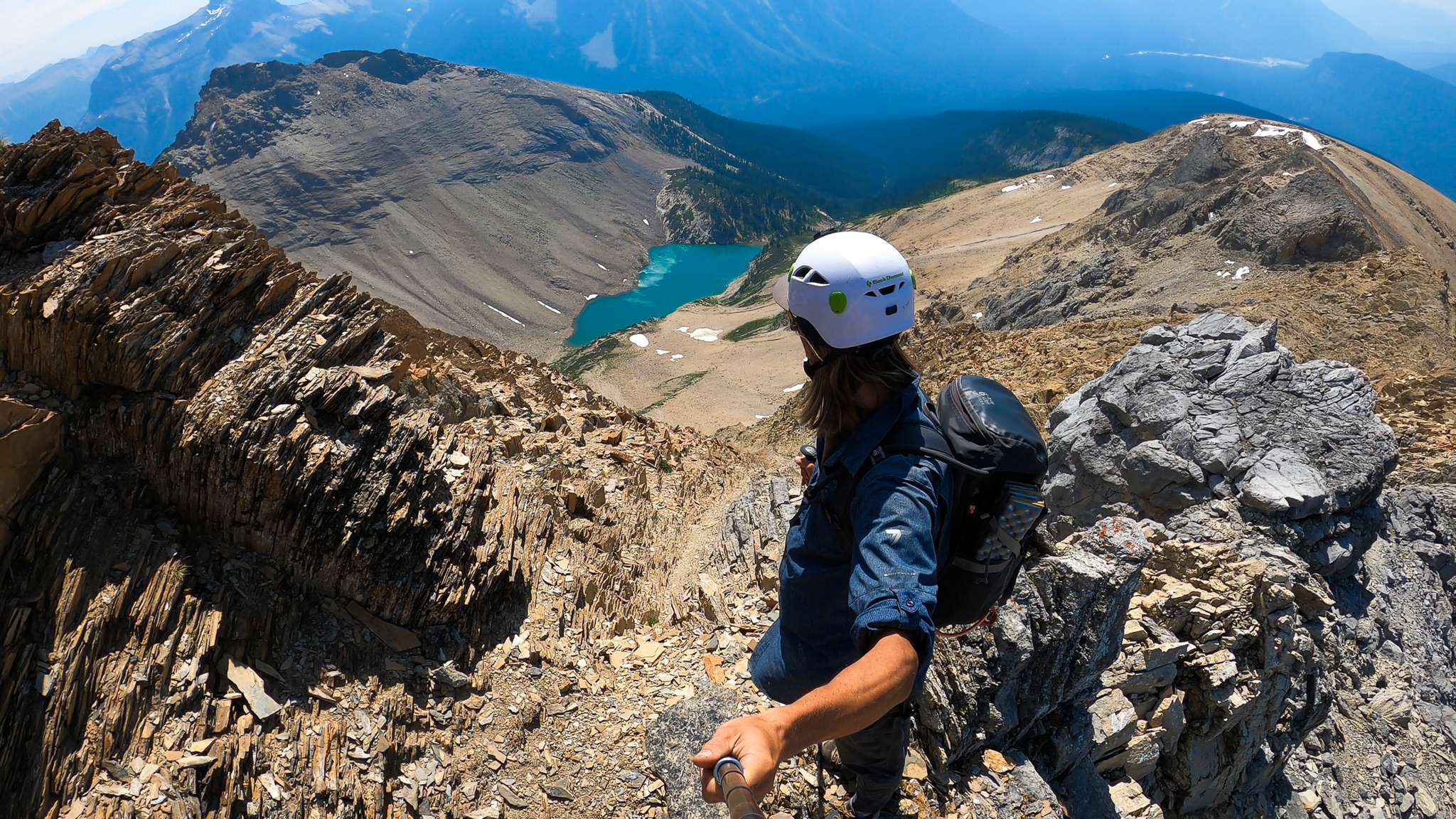 My second three-thousander in the Canadian mountains - My, Mountaineering, The mountains, Canada, Adventures, Vertex, Spine, Video, Longpost, The photo, Video blog