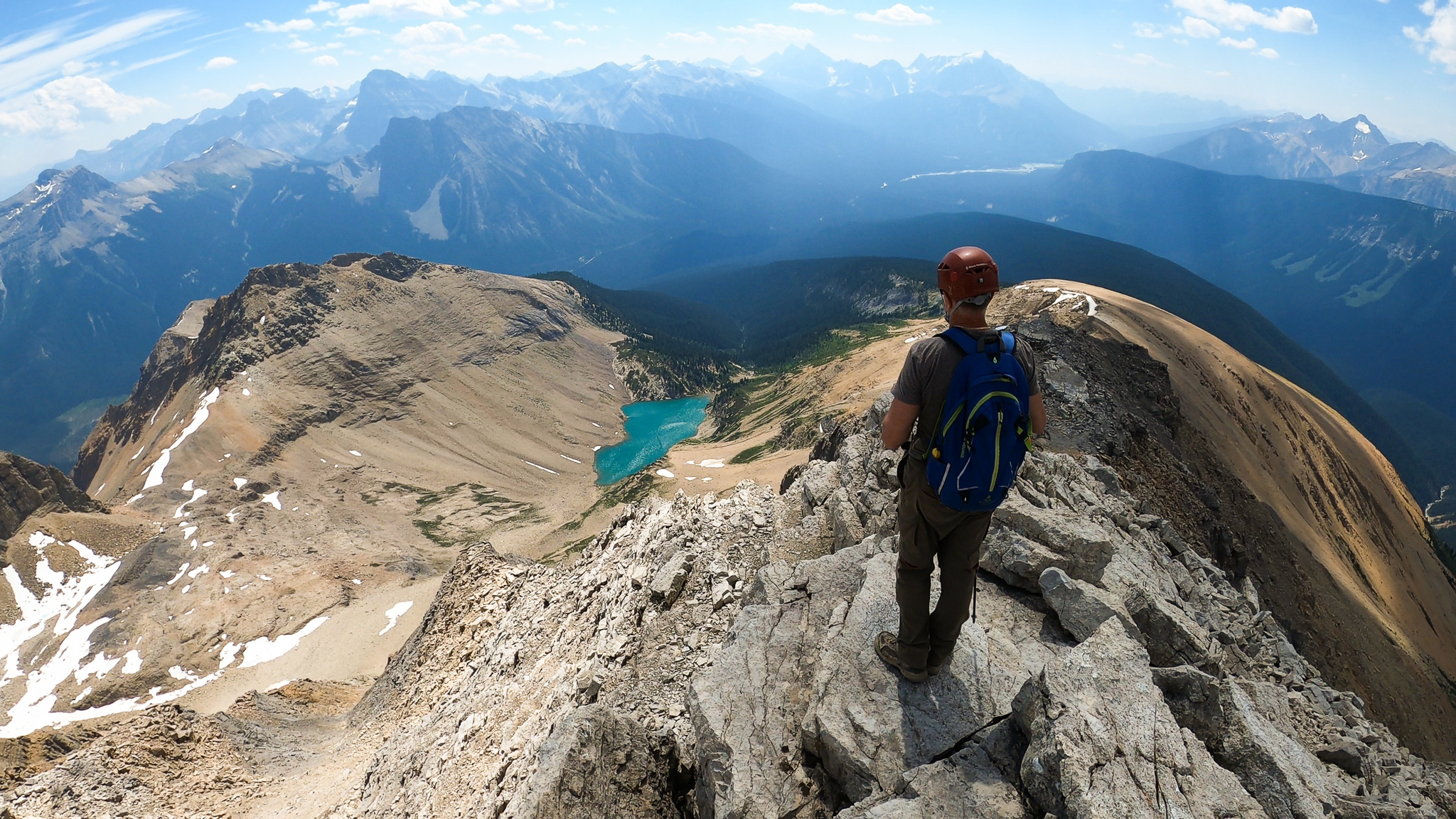 My second three-thousander in the Canadian mountains - My, Mountaineering, The mountains, Canada, Adventures, Vertex, Spine, Video, Longpost, The photo, Video blog