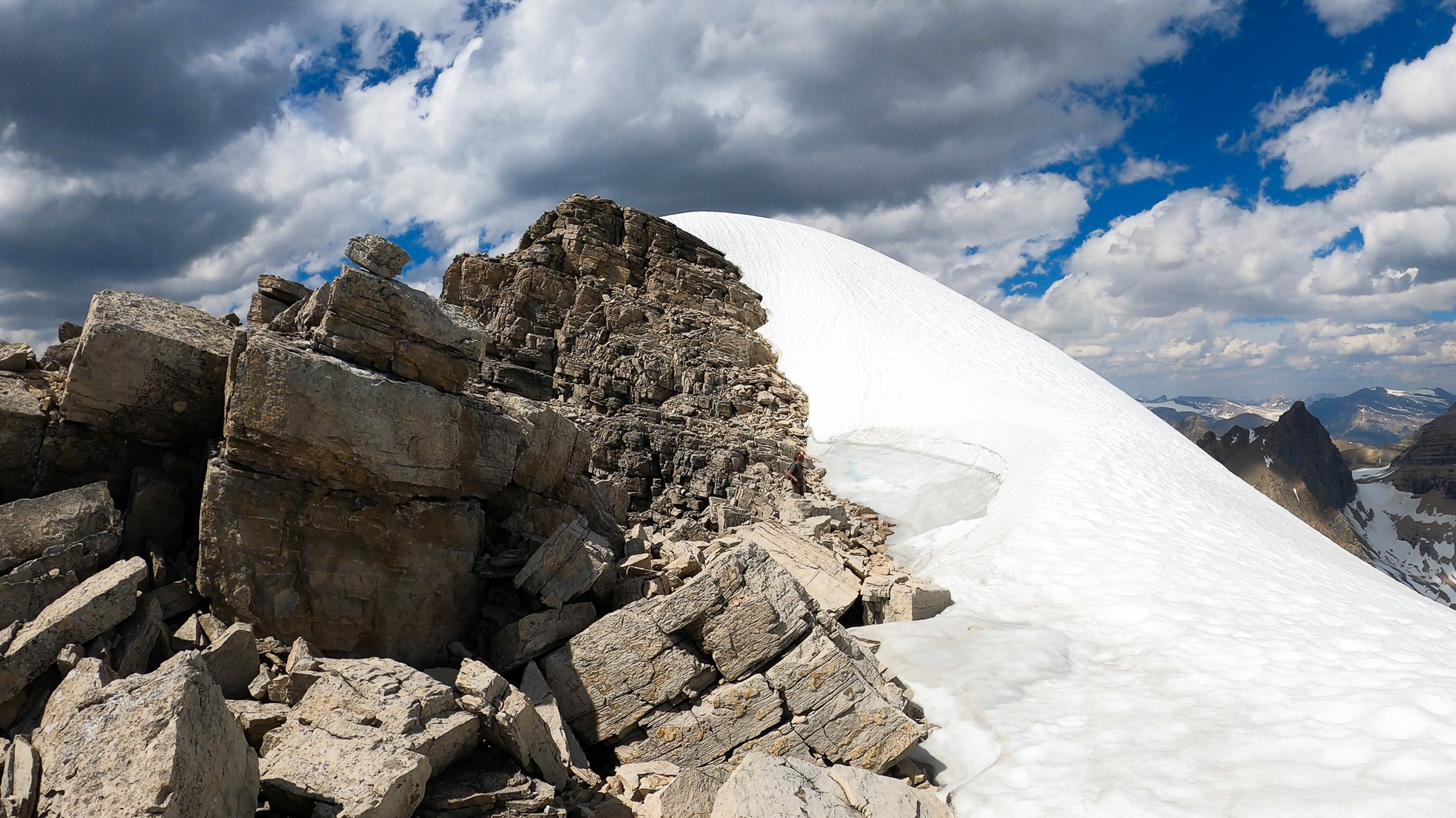 My second three-thousander in the Canadian mountains - My, Mountaineering, The mountains, Canada, Adventures, Vertex, Spine, Video, Longpost, The photo, Video blog