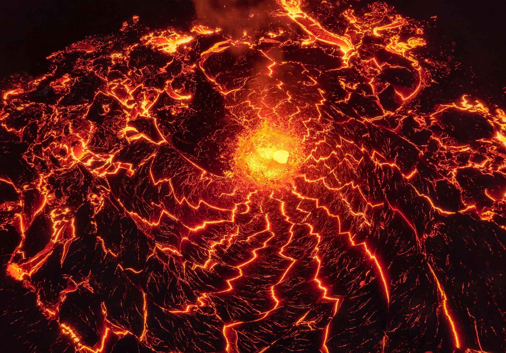 Scary beautiful - Volcano, Lava, Iceland, Longpost, Fagradalsfjall volcano