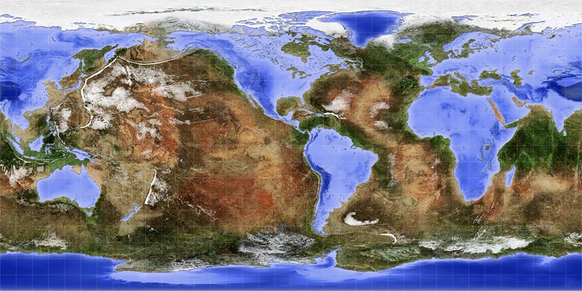 inverted world - Interesting, Parallel universe, Planet Earth, World map