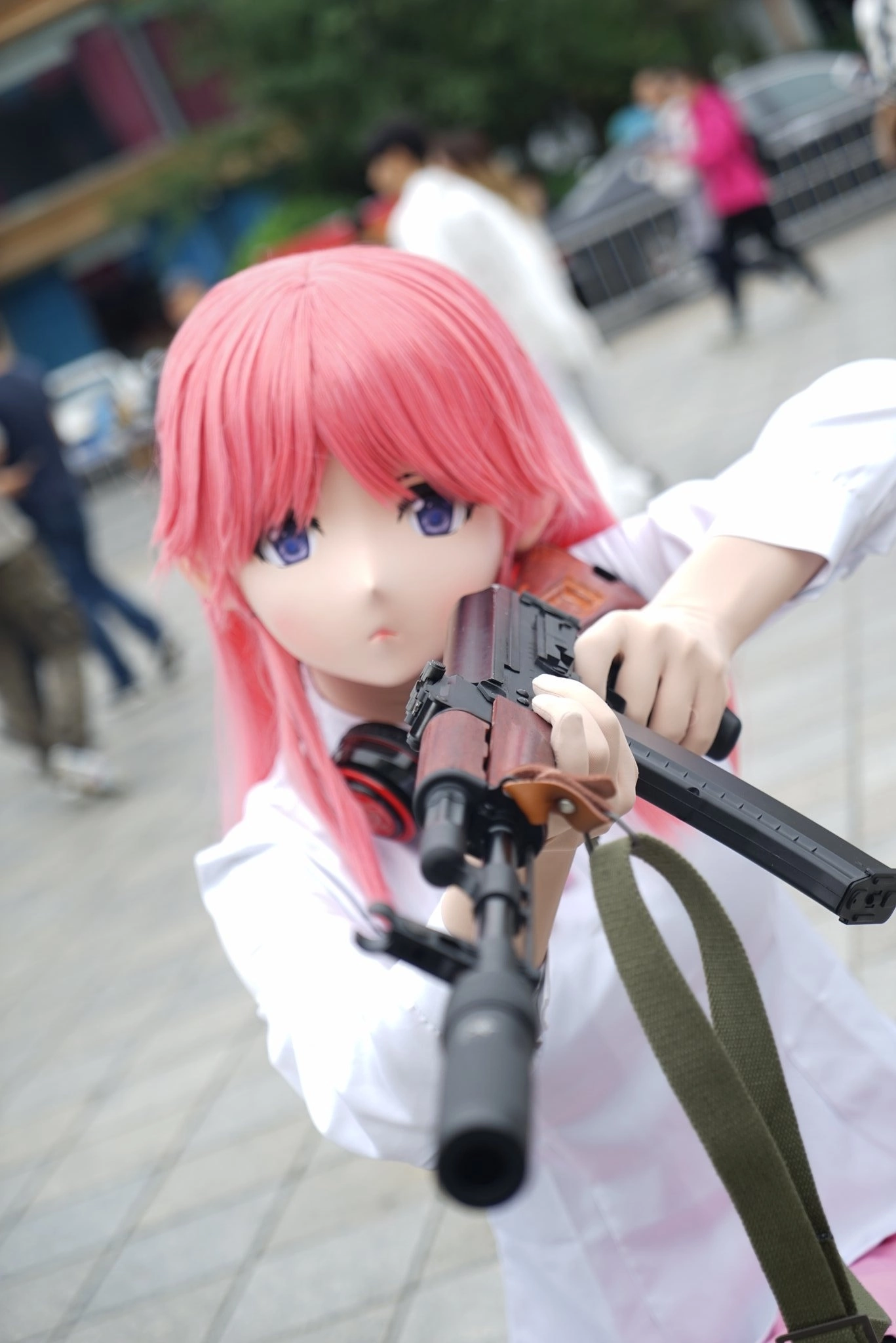 Don't mess with anime - Anime, Cosplay, Kigurumi, Animegao, Longpost