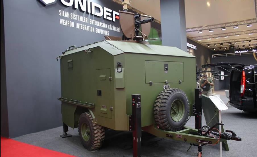 Turkish Cyberpunk: Autonomous Armed Trailers - My, Armament, Military equipment, Drone, Machine gun, Military technologies, Radar, Yandex Zen, Weapon, Sofa troops, Cyberpunk, Longpost