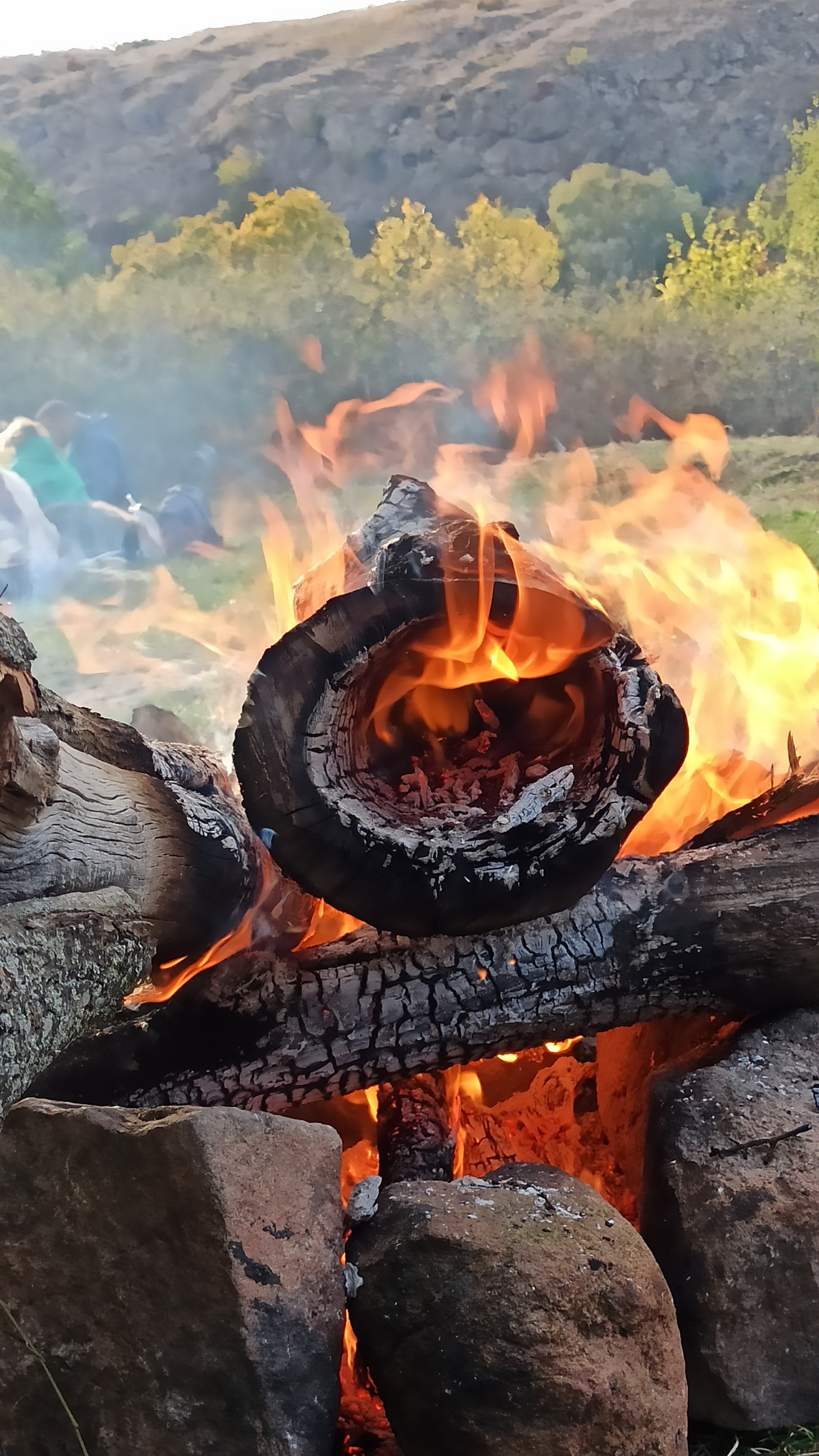 Fire magic or campfire romance - My, Redmi, Mobile, Mobile photography, Fire, Bonfire, Fireplace, Campfire cooking, How Bonfires Burn, Nature, Relaxation, Leisure, Tourism, Mykolaiv Oblast, , Longpost