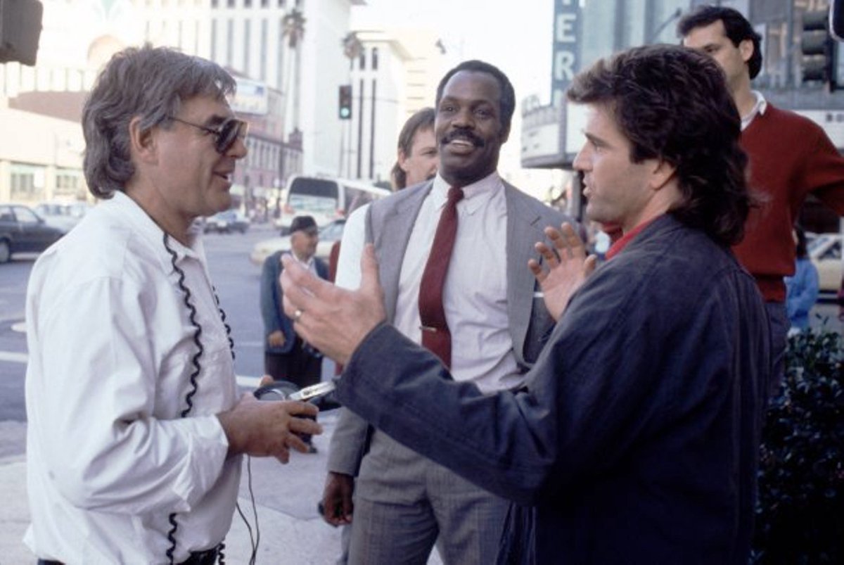 A Little Bit of Nostalgia 62: Lethal Weapon Behind the Scenes - Richard Donner, Mel Gibson, Danny Glover, Lethal Weapon Movie, Gary Busey, Actors and actresses, Movies, Behind the scenes, Photos from filming, Longpost