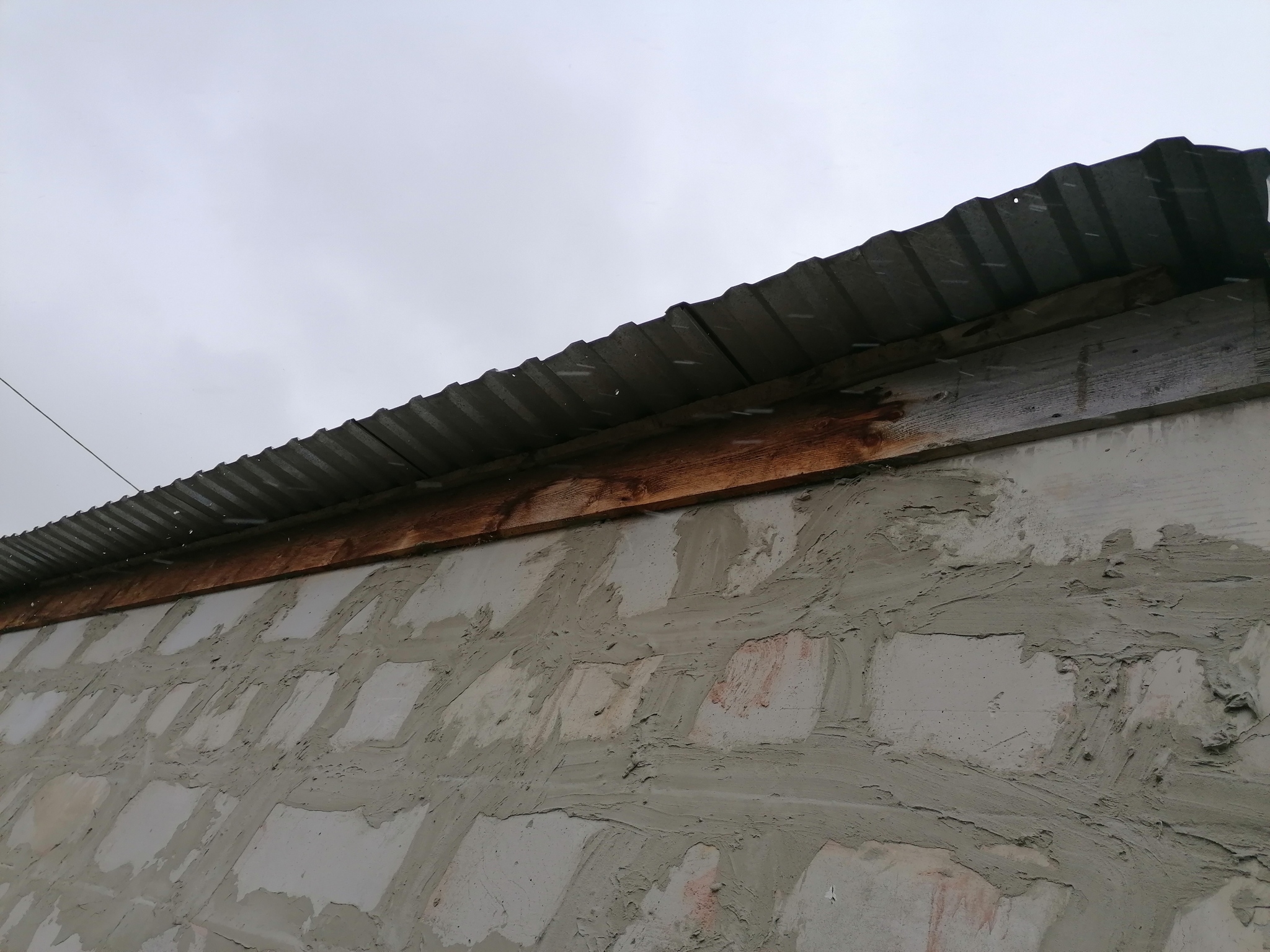 gutter - My, Repair, Private house, Gutter, Drainage system, Longpost