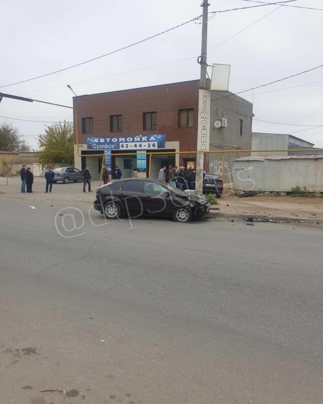 Astrakhan. car accident on Rozhdestvensky street - My, Astrakhan, Road accident, Crash, Video, Longpost