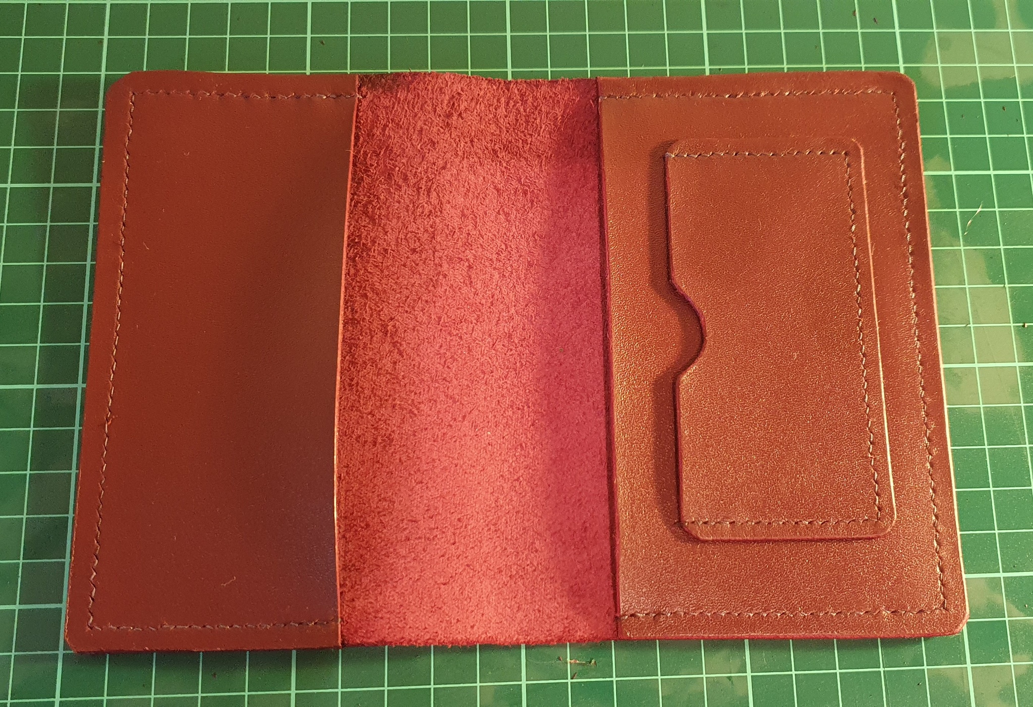 Attempt number two (same unsuccessful) - My, Leather products, Handmade, Natural leather, Longpost