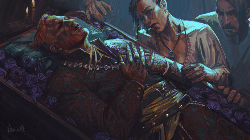 Vampire Olgerd von Everek - Olgerd von Everek, Vampires, Art, The Witcher 3: Wild Hunt, Witcher, Longpost