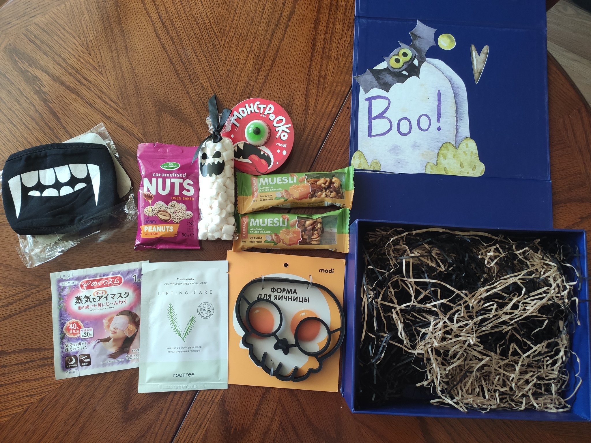 Warm Halloween from Samara - My, Gift exchange, Halloween, Secret Santa, Joy, Thank you, Longpost, Gift exchange report