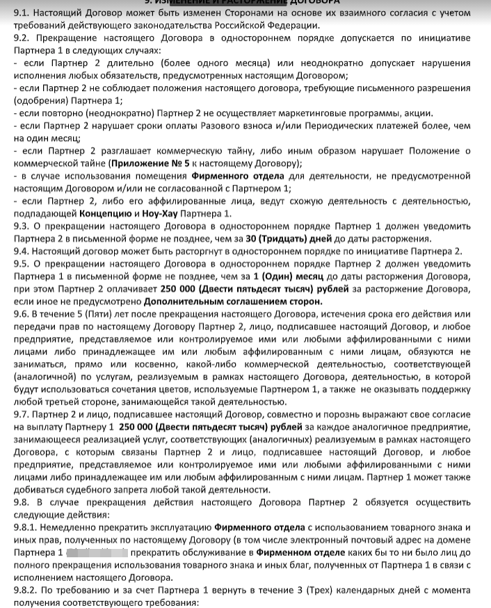 Проблемы с расторжением договора | Пикабу