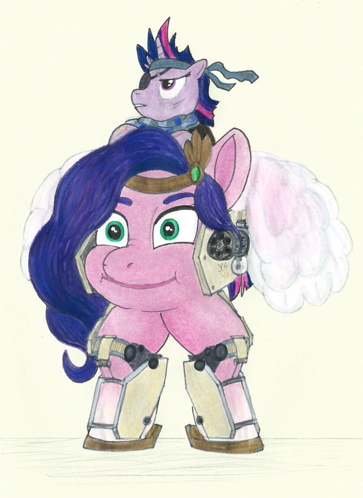 Mare Gear - My Little Pony, Twilight sparkle, Pipp Petals, Metal Gear Solid 5, Venom Snake