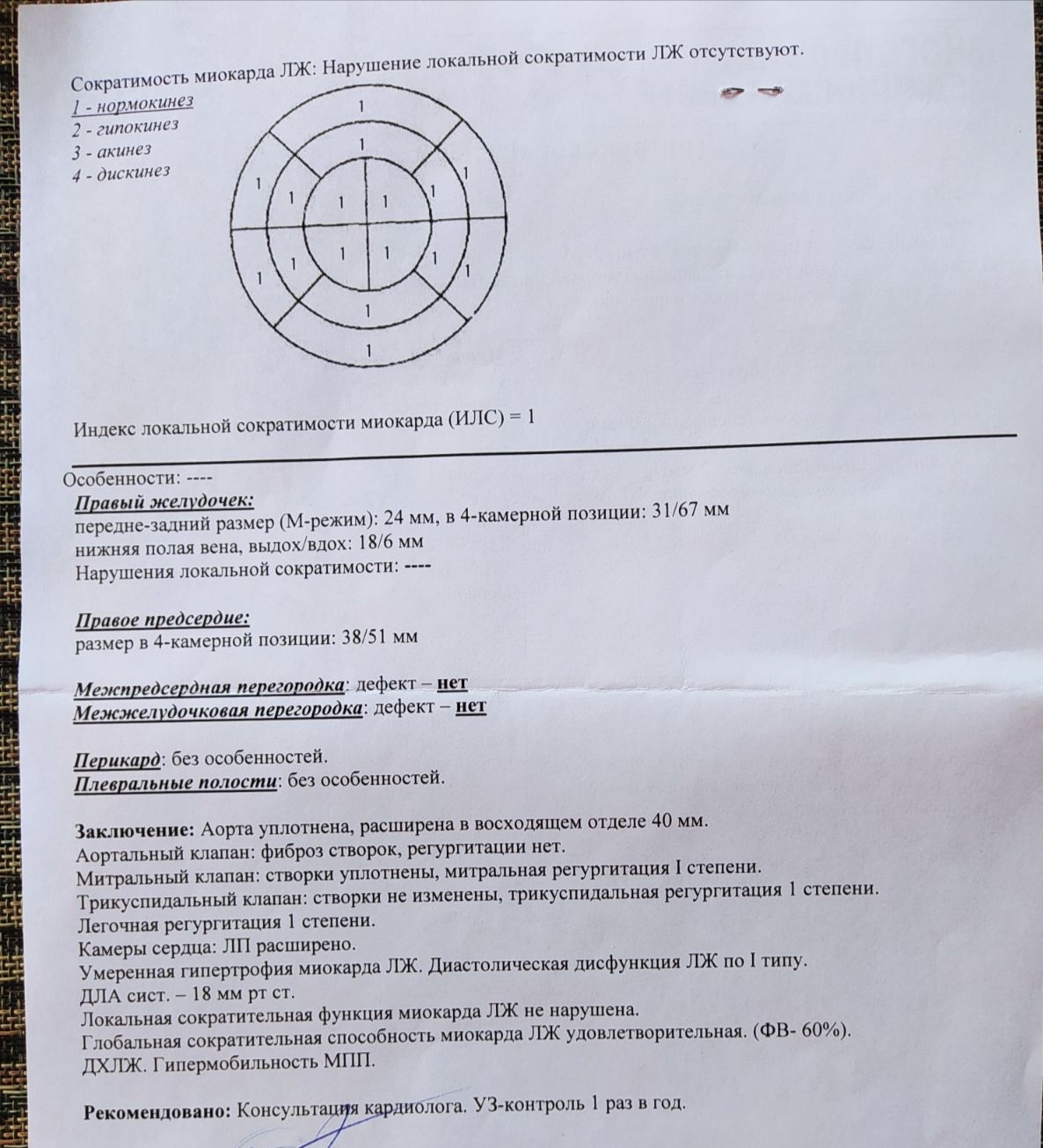 Ultrasound of the heart - My, Decryption, Ultrasound, Pressure, Health, Heart, Longpost