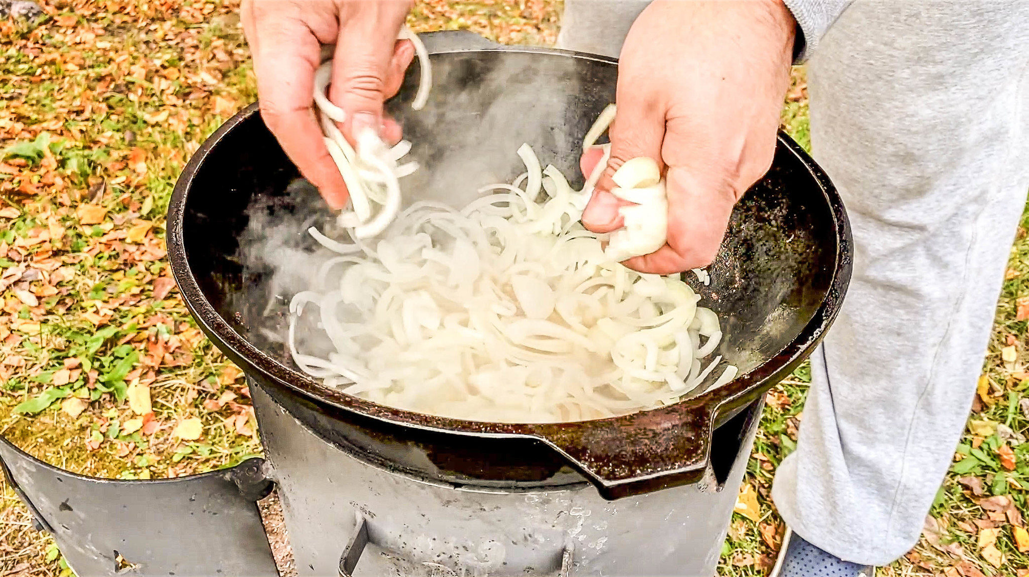 Ojakhuri - the best potato and meat dish | - My, Food, Recipe, Video recipe, Georgian cuisine, Ojahuri, Kazan, Jafar, Yamal, Video, Longpost