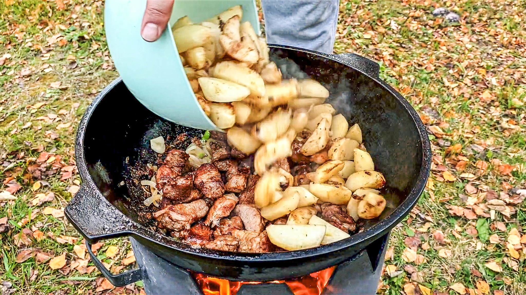 Оджахури - лучшее блюдо из картошки и мяса | Рецепт от Джафара | Пикабу