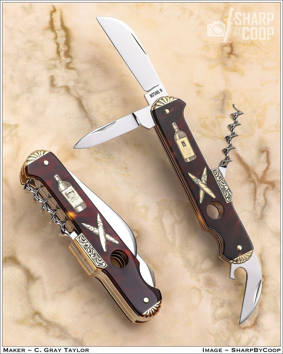 Knives by... #245: Folding Knives by C. Gray Taylor - Knife, Master, Longpost, 