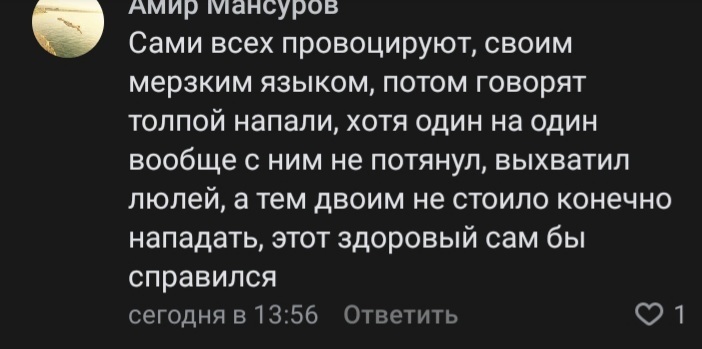 And here are typical comments from the Dagestan public - Migrants, Dagestanis, Politics, Caucasians, Dagestan, Beating, Russia, Longpost, Moscow, New Moscow, Negative, Screenshot