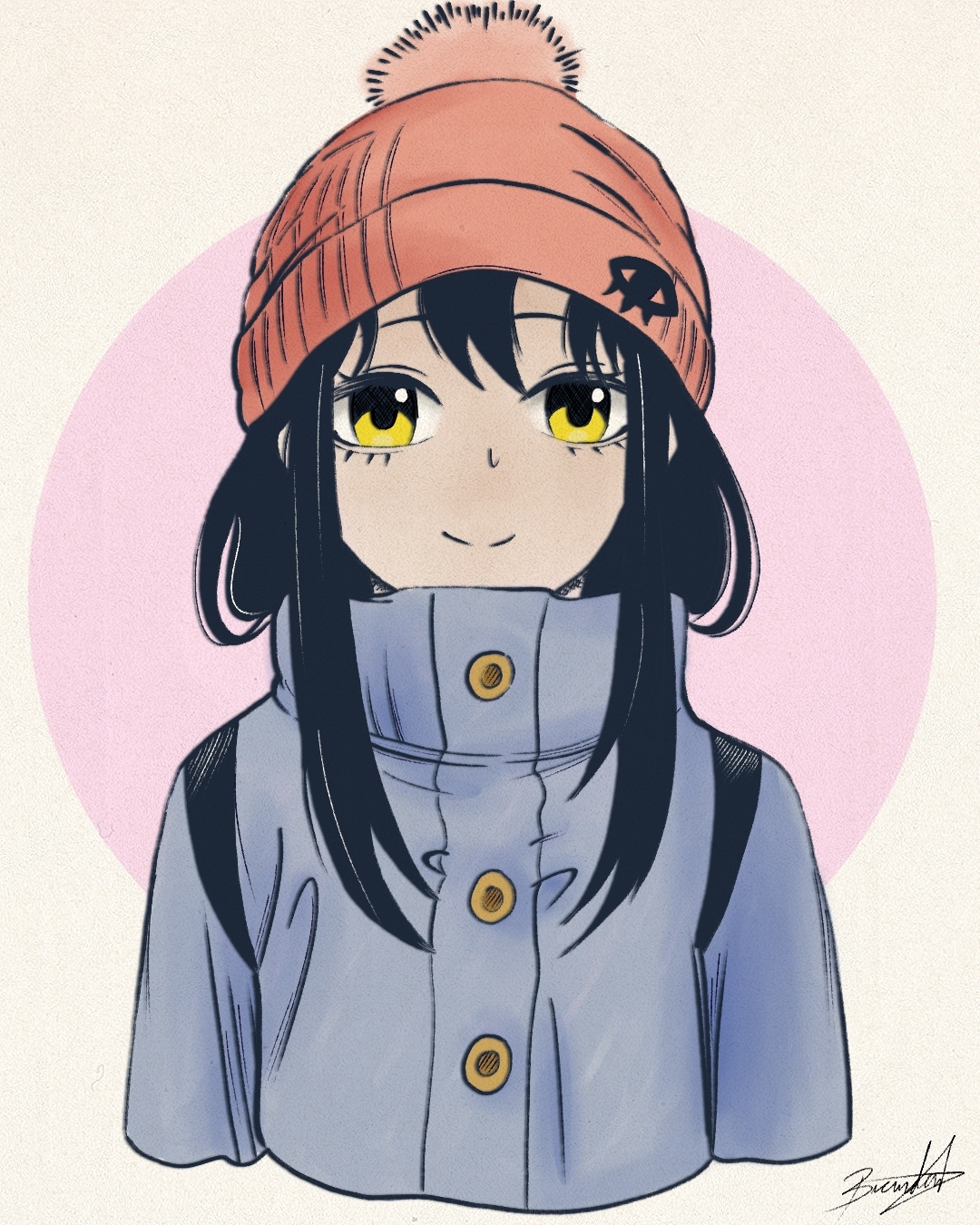 Mieruko-Chan FanArt - Anime, Anime art, Fan art, Mieruko-Chan