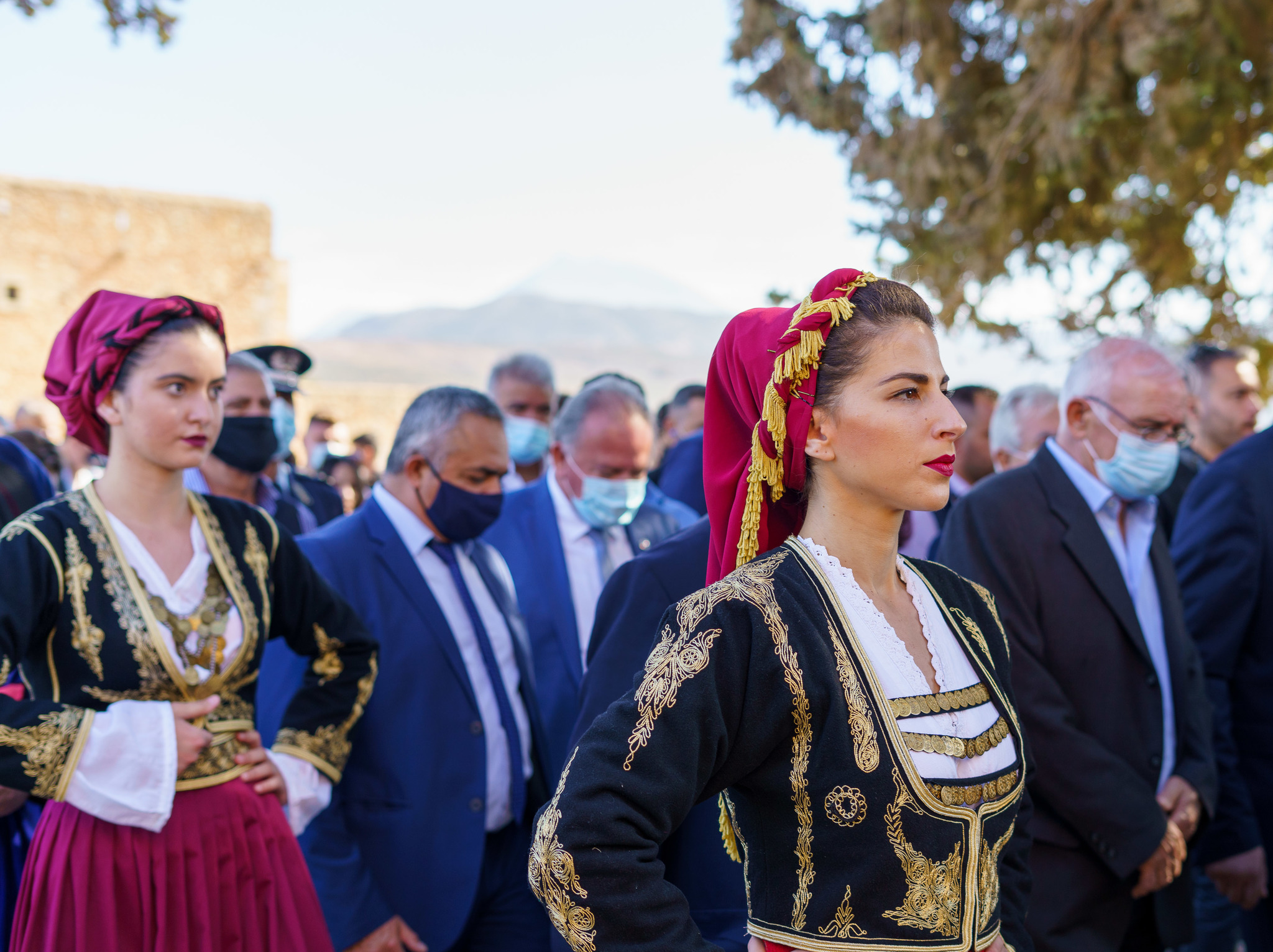 155th Anniversary of the Genocide of Arkadi Monastery - My, Monastery, Genocide, Church, Crete, Greece, Rethymnon, Video, Longpost