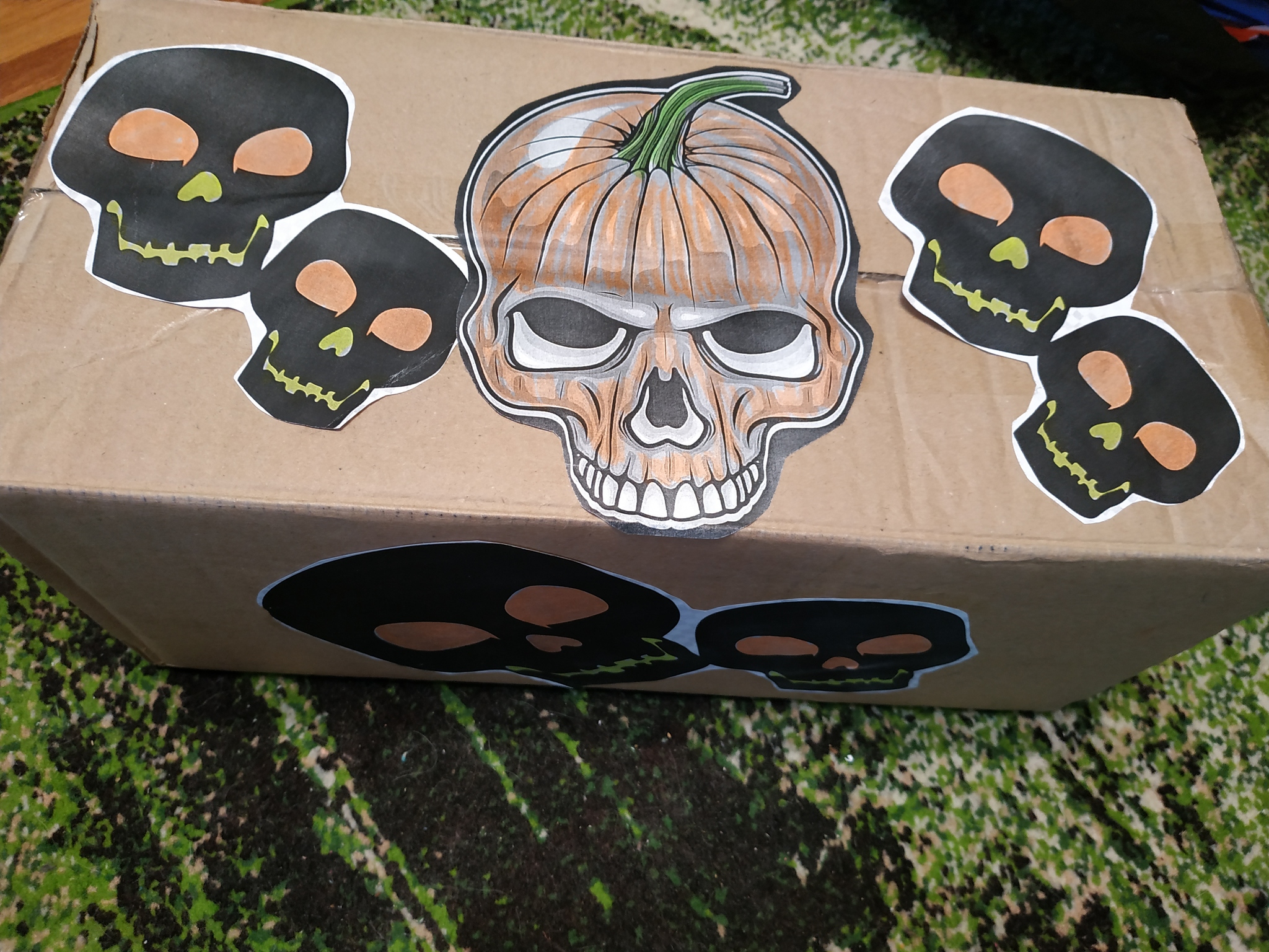 Halloween 2021. From Moscow to Novosibirsk - My, Gift exchange, Gift exchange report, Halloween, Longpost