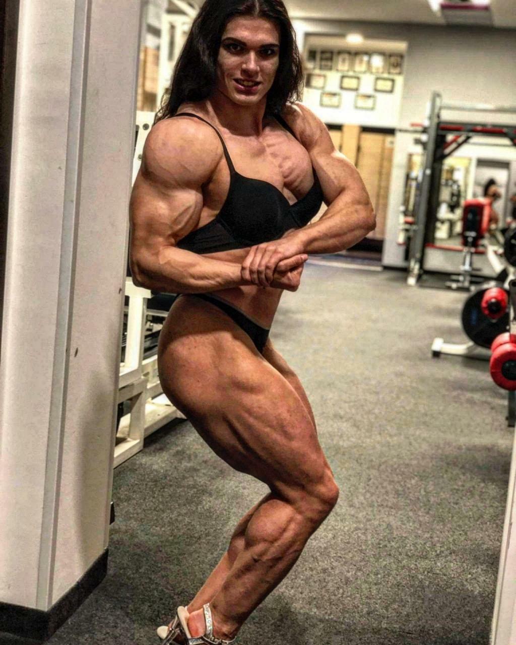 Tiffany Wittman - NSFW, Strong girl, Sleep-Sleep, Extreme muscles, Body-building, Bodybuilders, Sports girls, Girls, Longpost