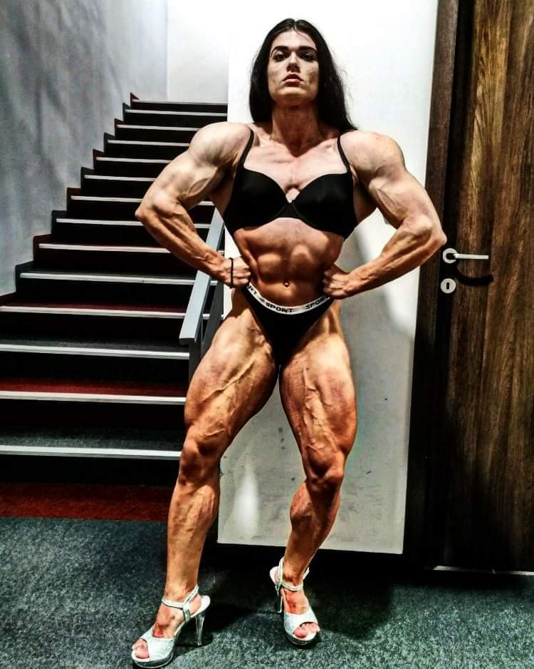 Tiffany Wittman - NSFW, Strong girl, Sleep-Sleep, Extreme muscles, Body-building, Bodybuilders, Sports girls, Girls, Longpost