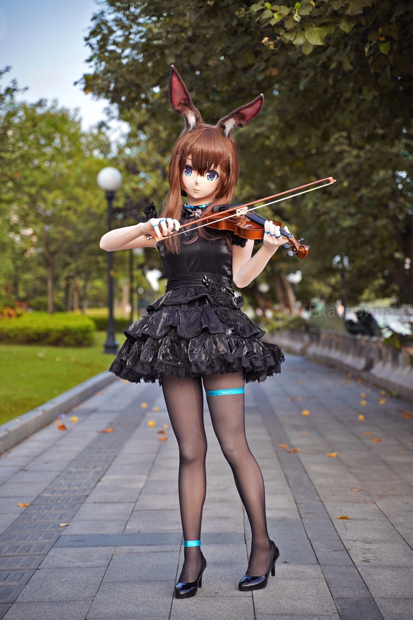 Violinist - Anime, Cosplay, Kigurumi, Animegao, Longpost