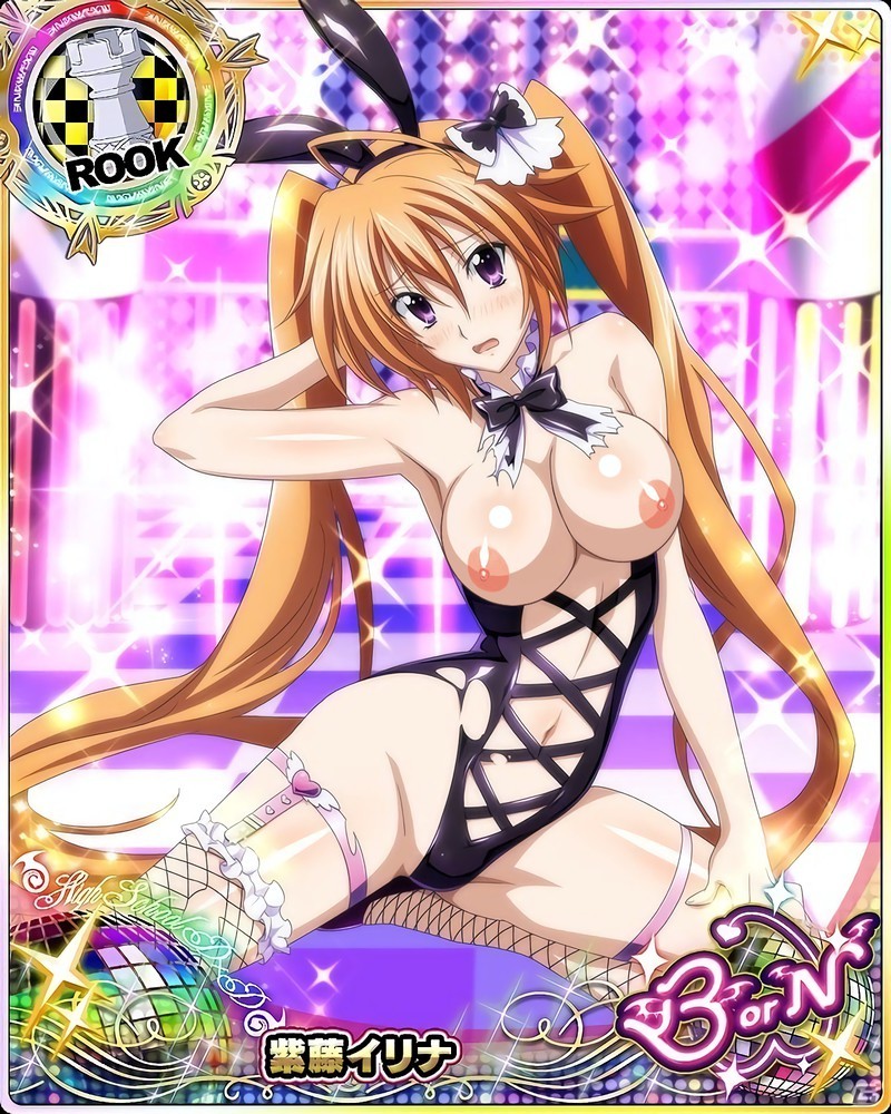 Ирина Шидо. Двухвостая подруга детства. Irina Shidou High School DxD - NSFW, High School DXD, Irina Shidou, Аниме, Anime Art, Этти, Bunnysuit, Bunny Ears, Photoshop, Эротика, Рисованная эротика, Длиннопост