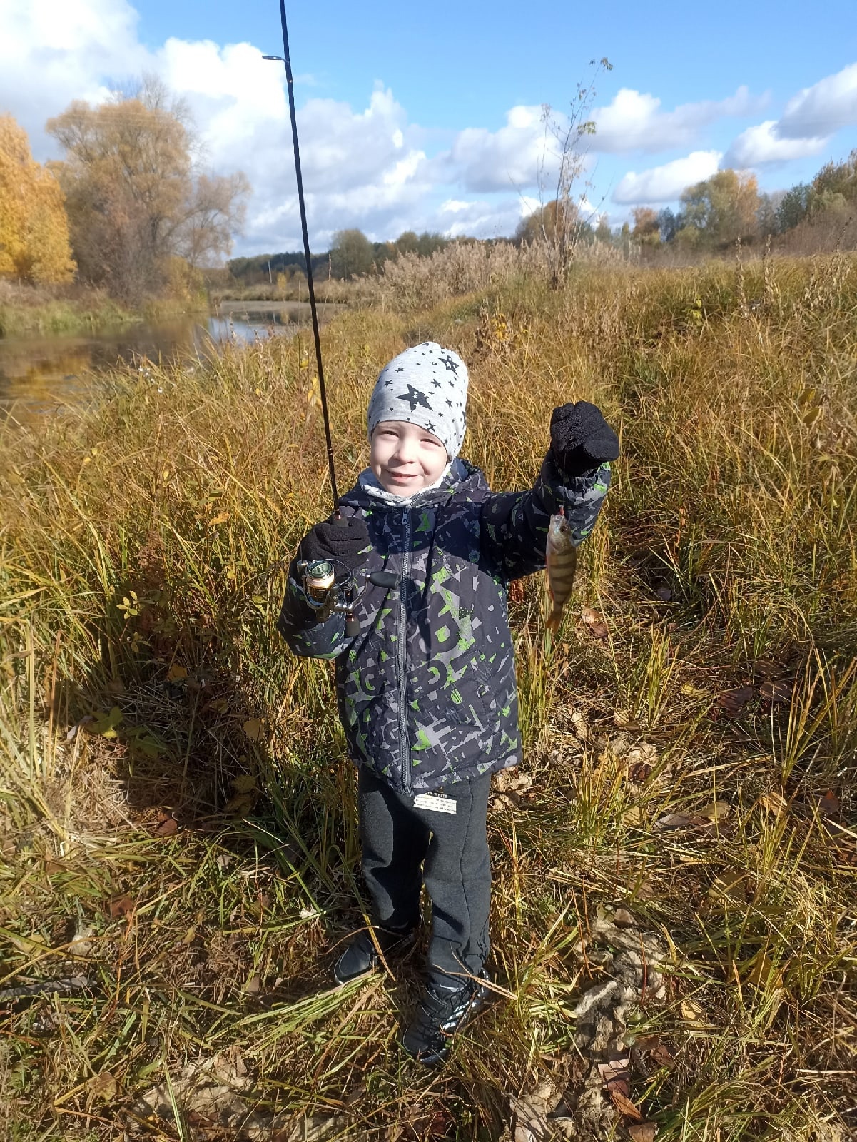 Fishing on the micro river - My, River, Jig, Fishing, Spinning, Longpost