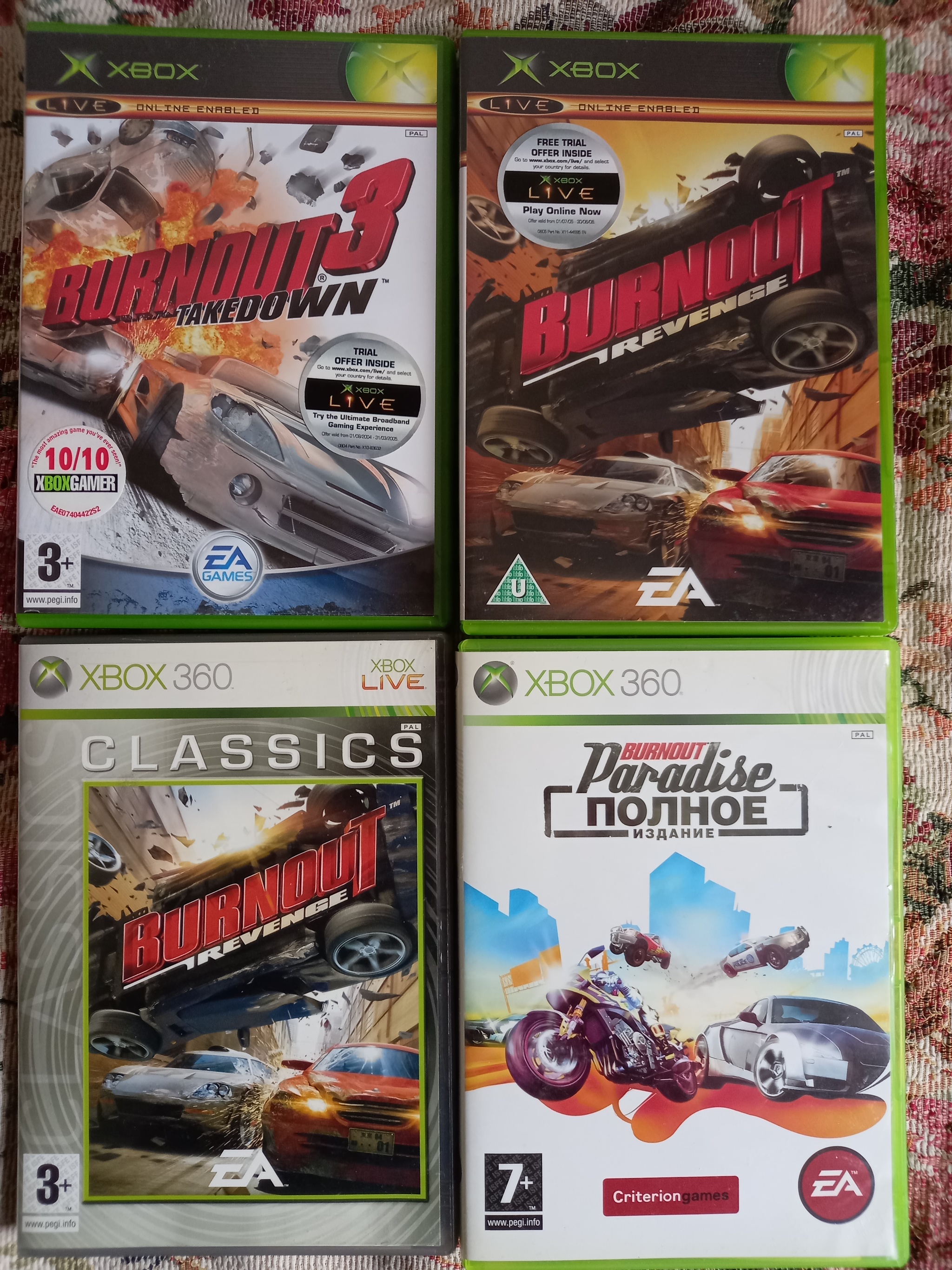 Burnout collection - Burnout, Xbox, Xbox original