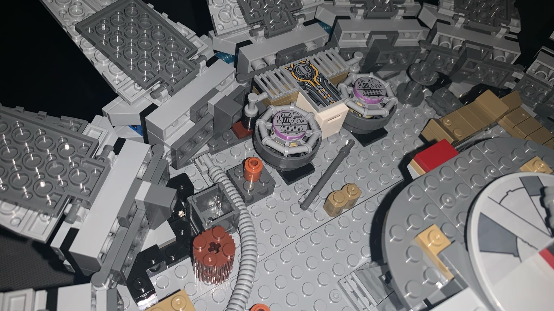 Millennium Falcon Set by Noname (Aliexpress) - My, Nelego, Lego, Lego star wars, Constructor, AliExpress, Millennium falcon, Mandalorian, Longpost