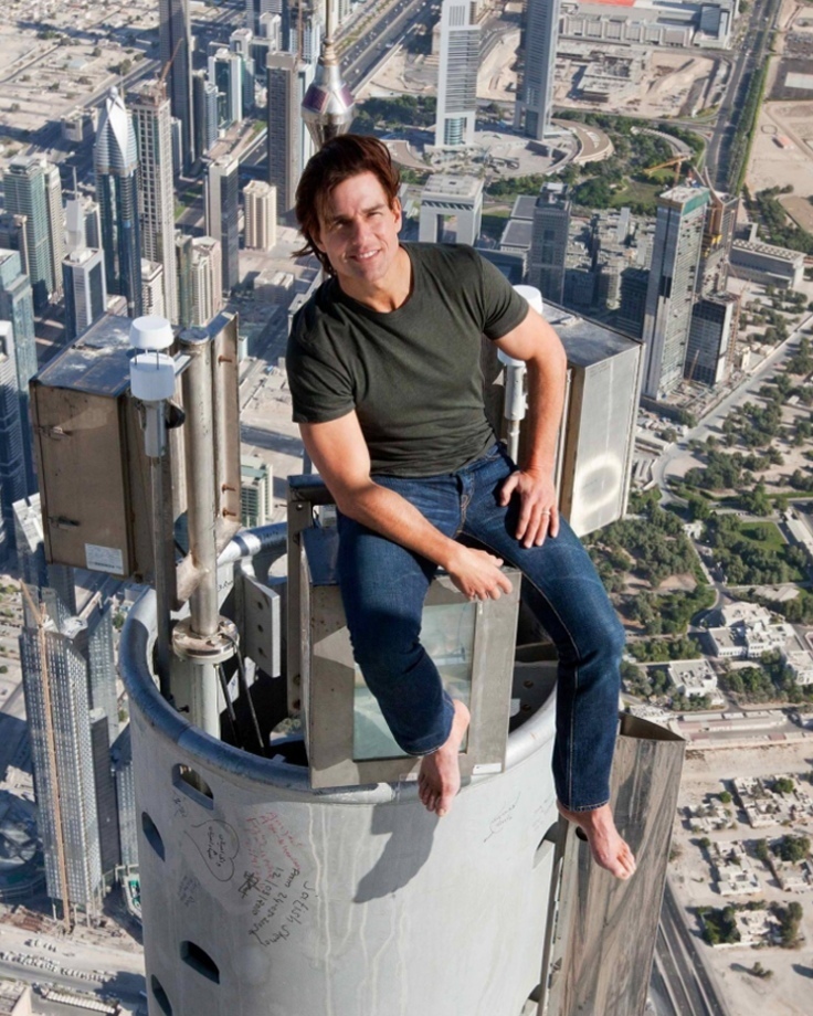 Will Smith climbed the tallest building in the world, the Burj Khalifa skyscraper - Will Smith, Tom Cruise, Actors and actresses, Celebrities, Skyscraper, Video, Longpost, From the network, The photo, Burj Khalifa