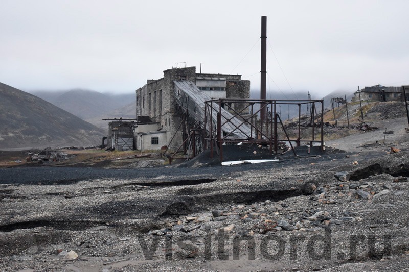 Walk to the abandoned Mining and Processing Plant - Chukotka, Iultin - My, Gok, , Abandoned, Chukotka, Russia, Travels, Travelers, Tourism, Туристы, the USSR, Ghost town, Longpost, The photo