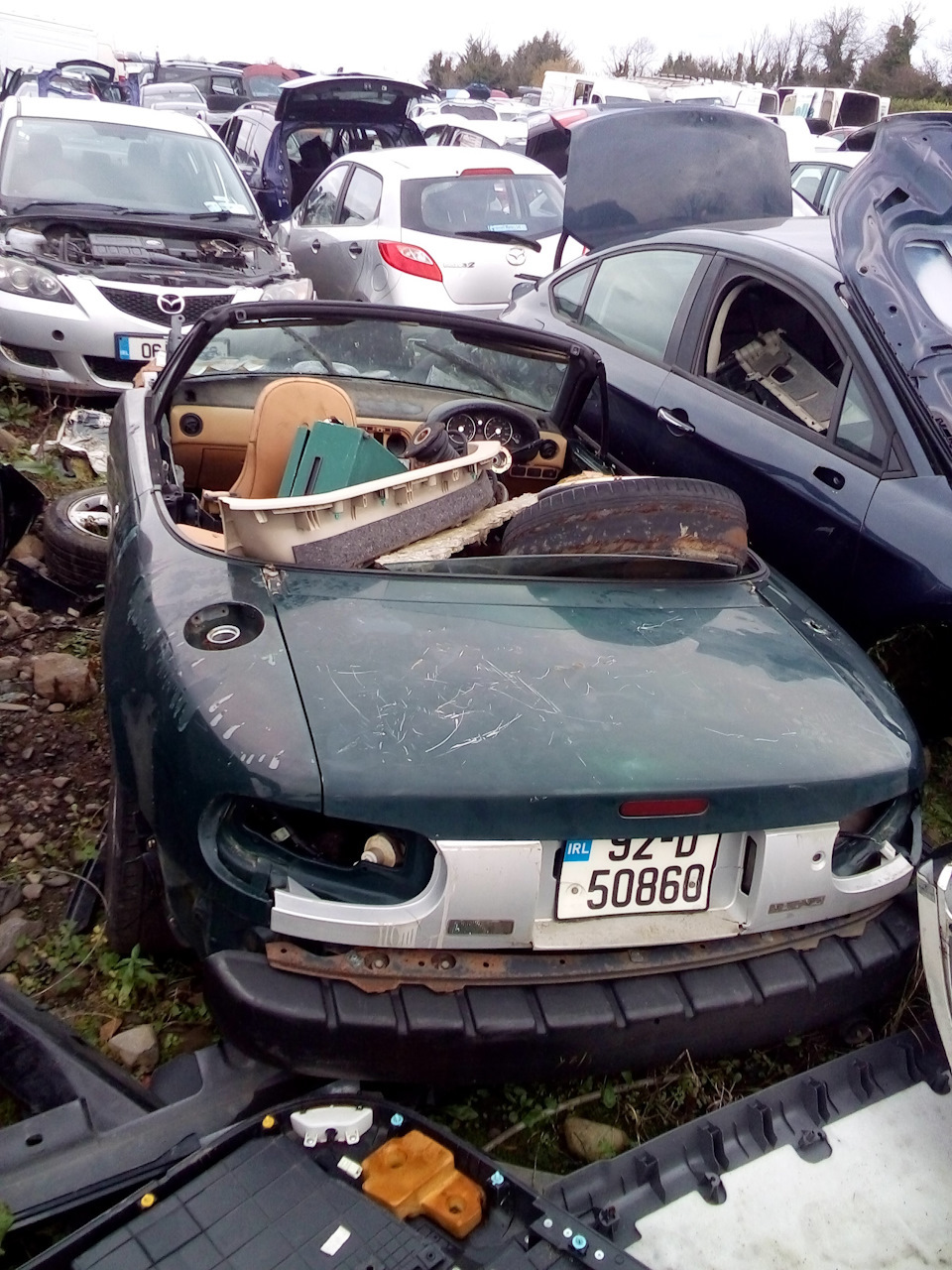 About Irish car dumps - My, Dump, Car Cemetery, Disposal, Ireland, Разборки, Tsvetmet, Scrap metal, Longpost, Auto