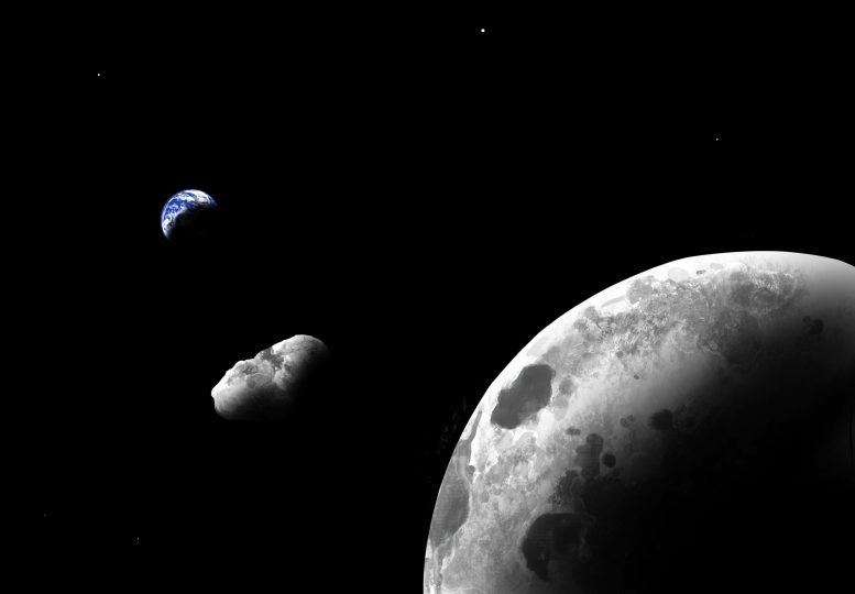 The mystery of the second moon revolving around the Earth is solved - Asteroid, Orbit, Space, Satellites, Interesting, moon