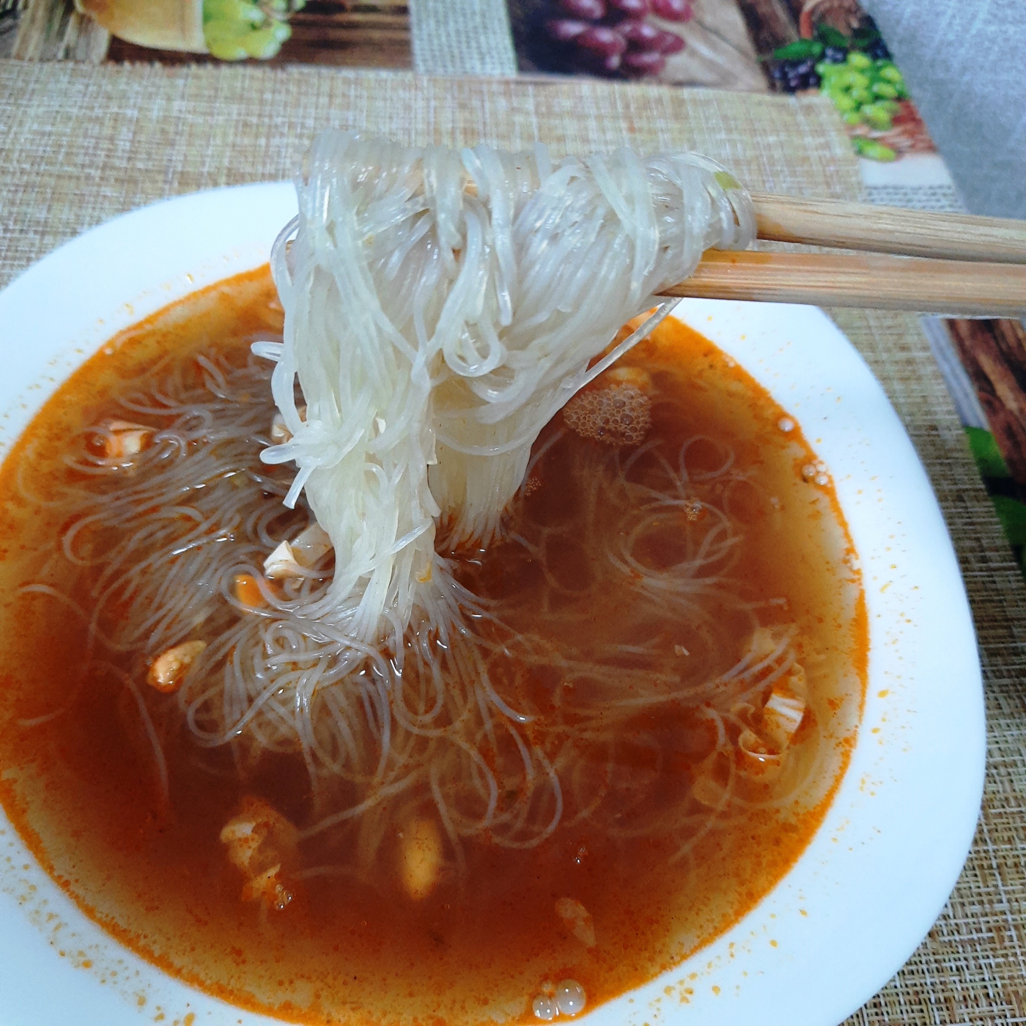 Suanlafen sour and spicy noodles - My, Doshirakology, Noodles, Food, Beachpacket, Longpost