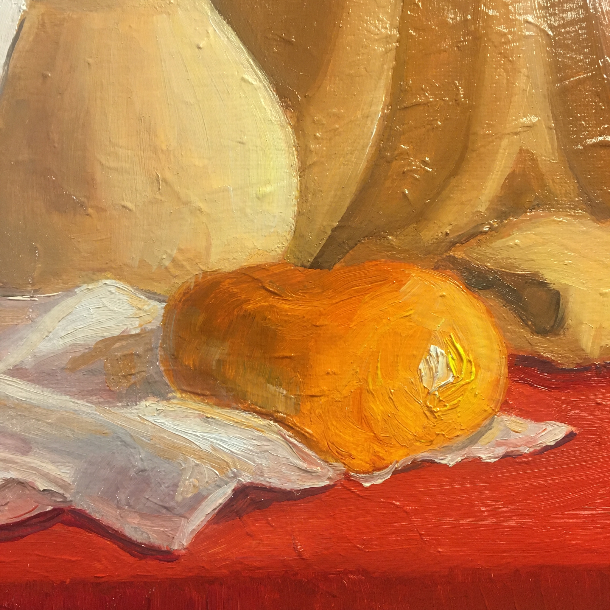 Educational setting 30x30 canvas/oil - My, Canvas, Butter, Oil painting, Artist, Studies, Still life