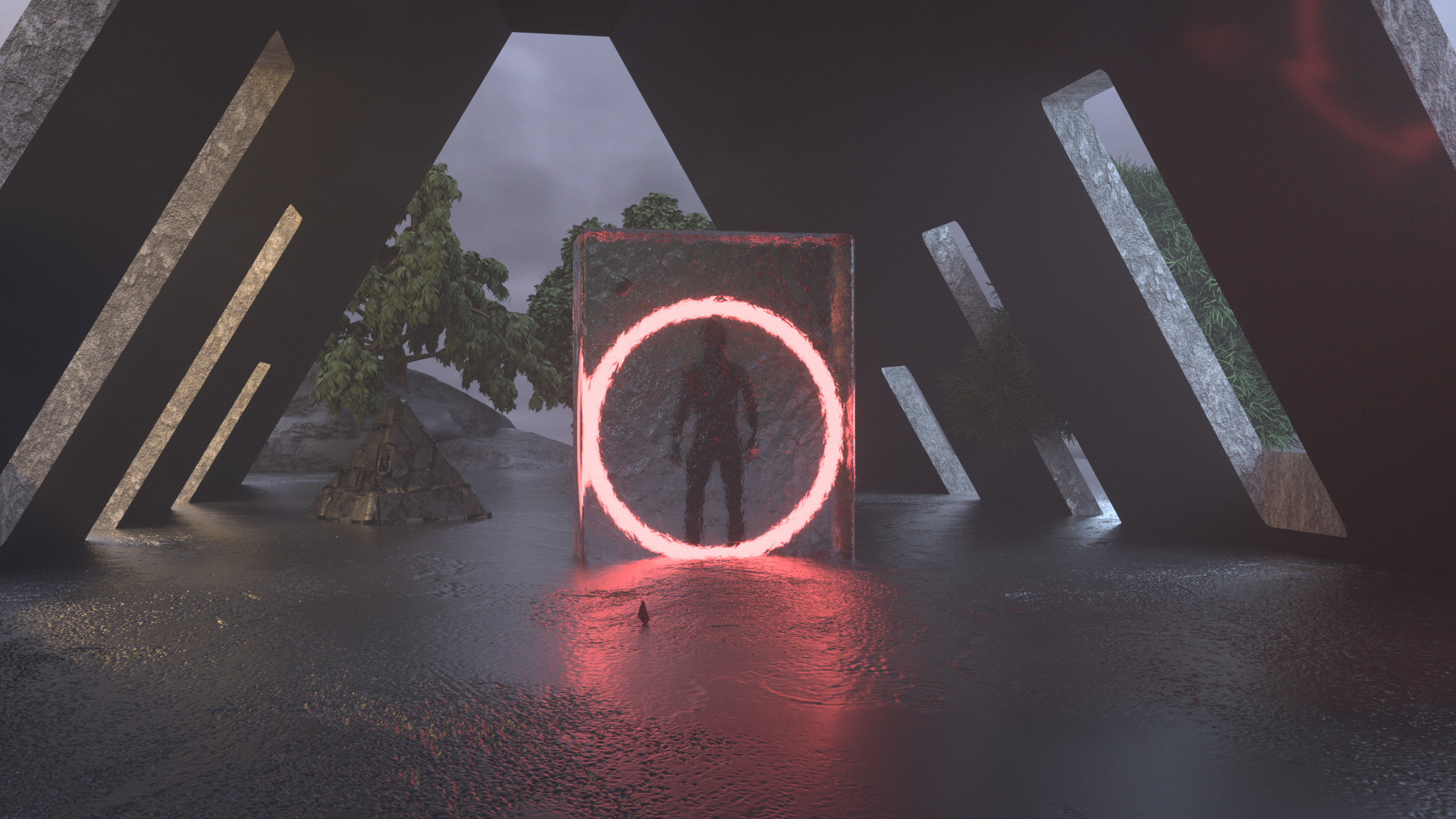 1st. The picture was created in cinema r19, octane license. Inspired by the work of Stuz0r - My, 3D graphics, Octane Render, Cinema 4d